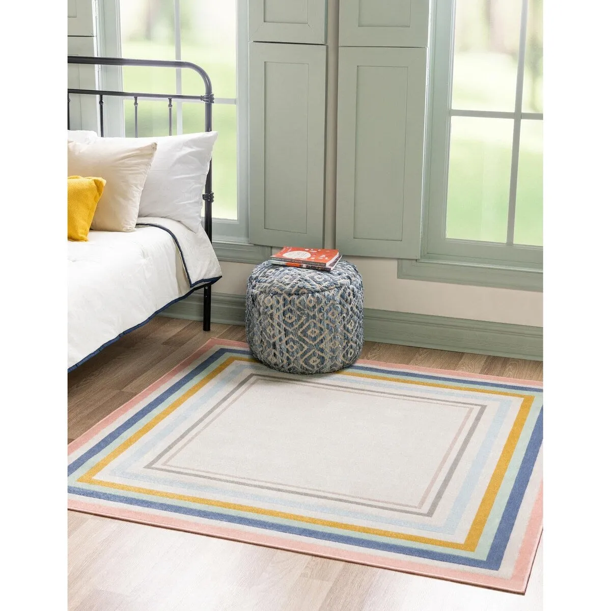 Contemporary Heloise Collection Area Rug