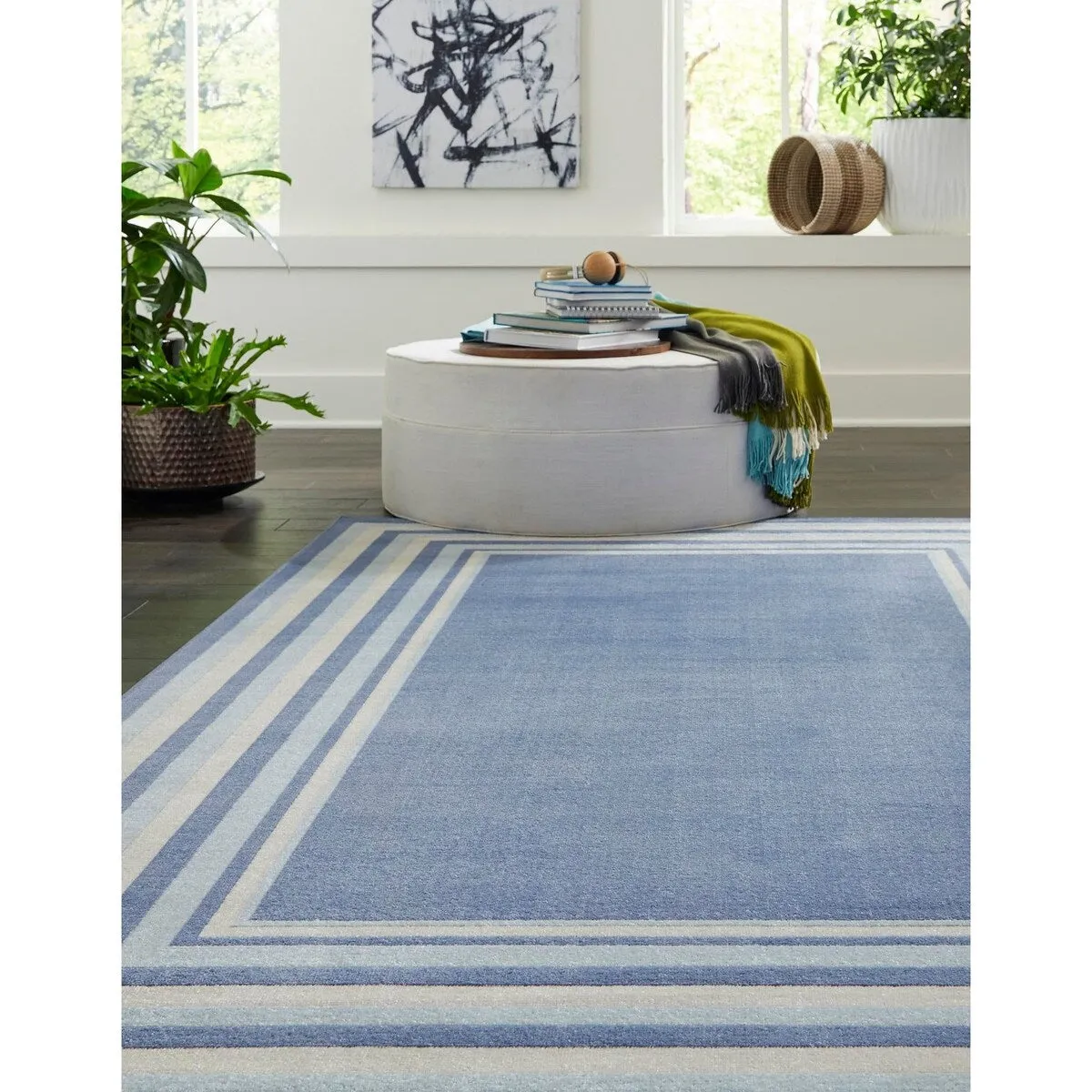 Contemporary Heloise Collection Area Rug