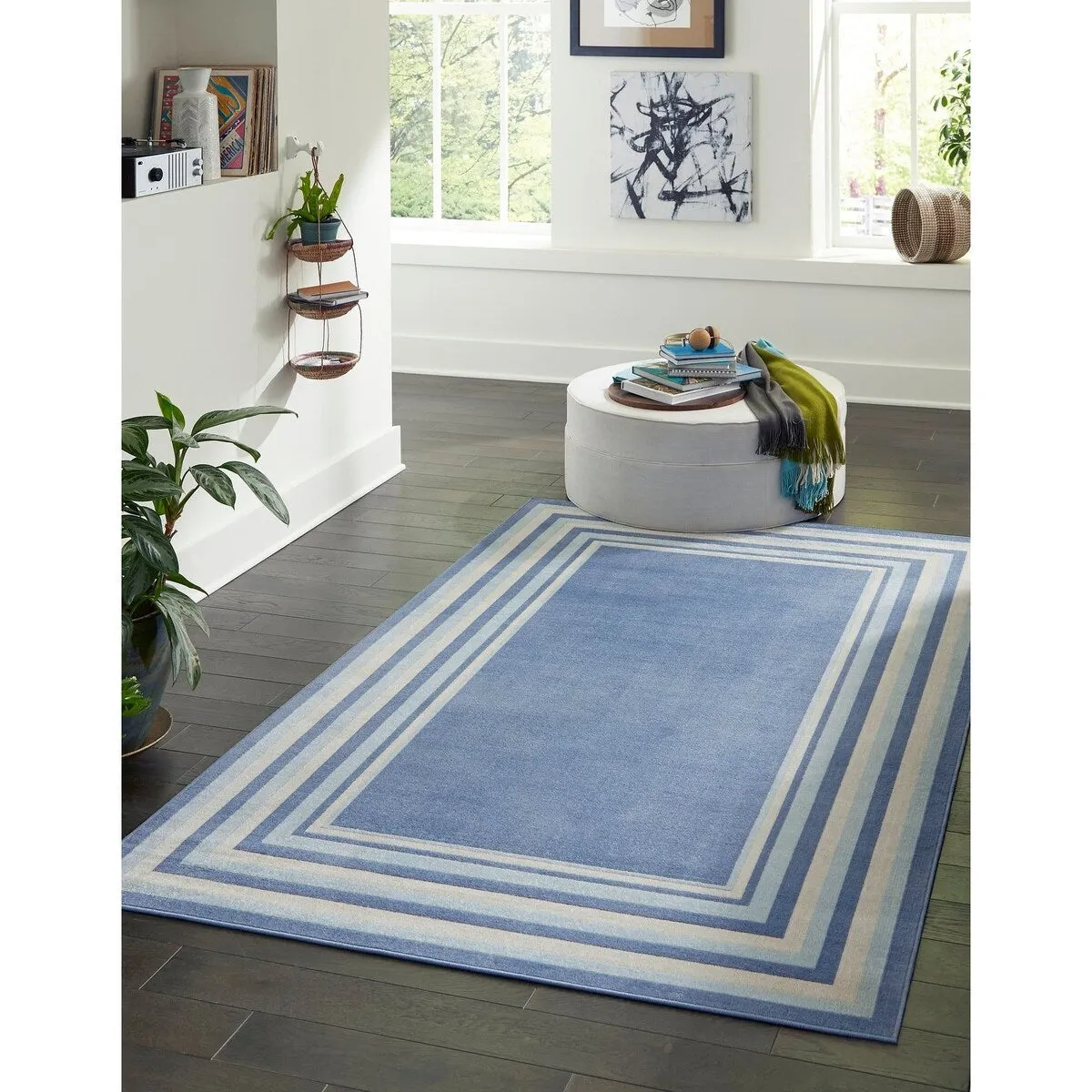 Contemporary Heloise Collection Area Rug