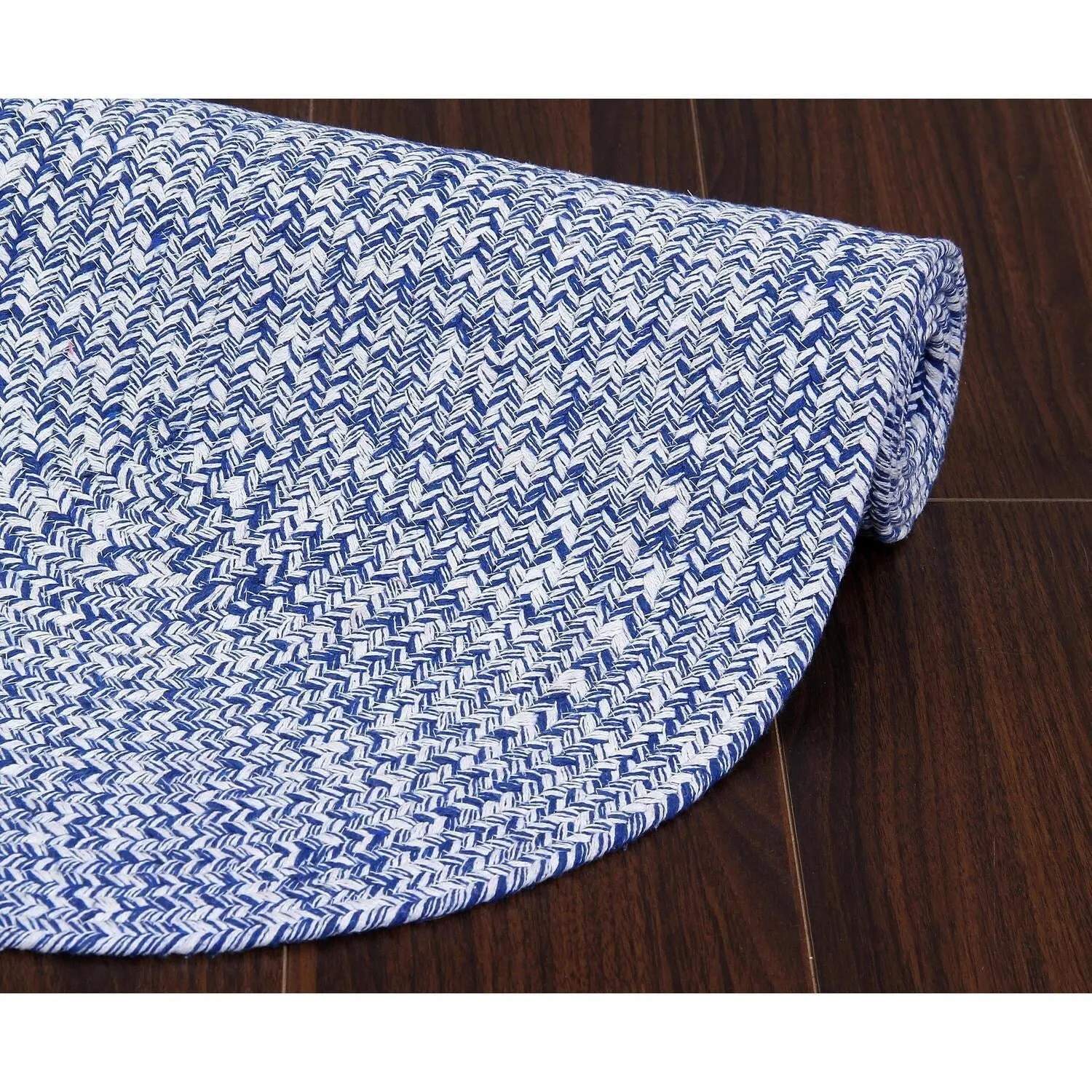 Country Farmhouse Braided Cotton Handmade Area Rug