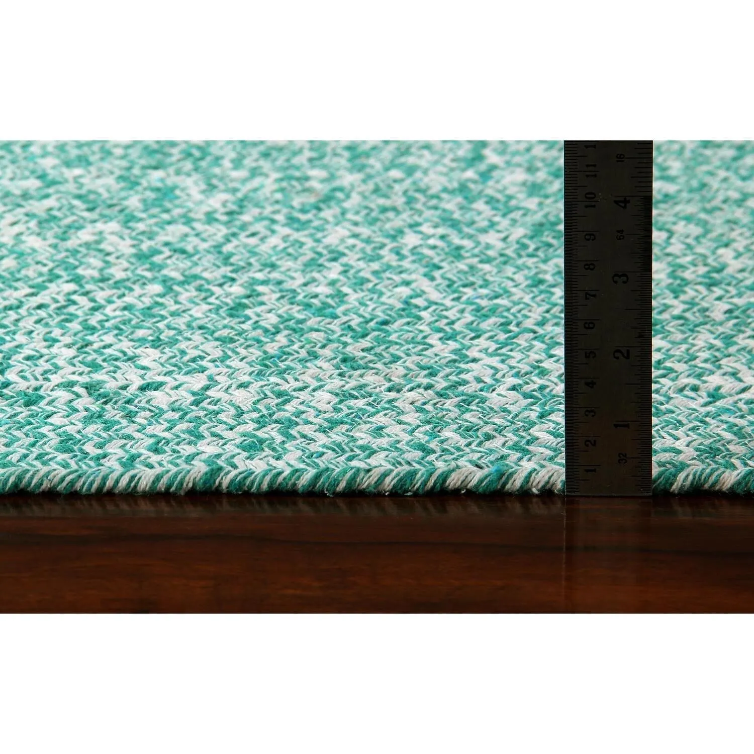 Country Farmhouse Braided Cotton Handmade Area Rug
