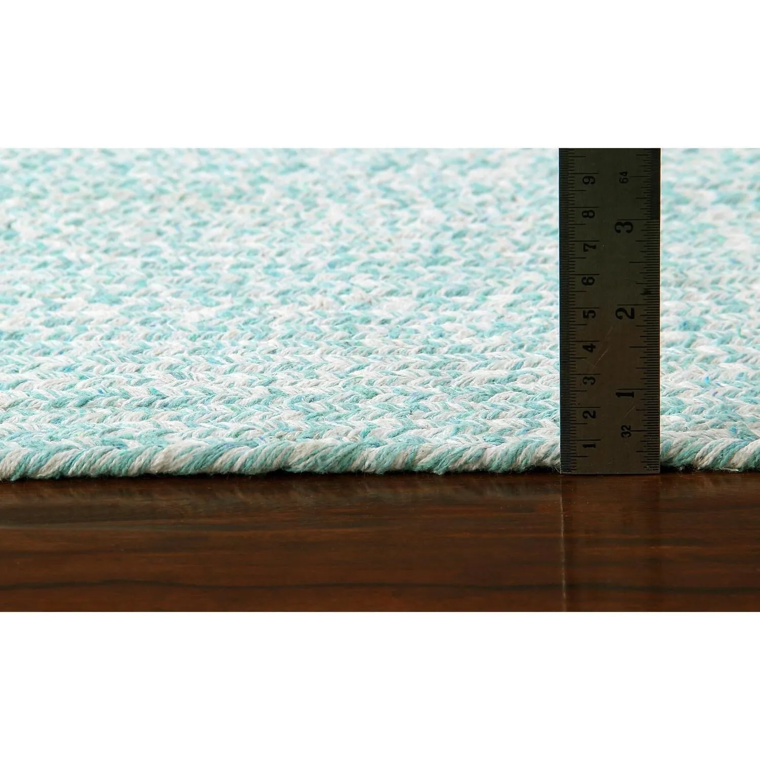 Country Farmhouse Braided Cotton Handmade Area Rug