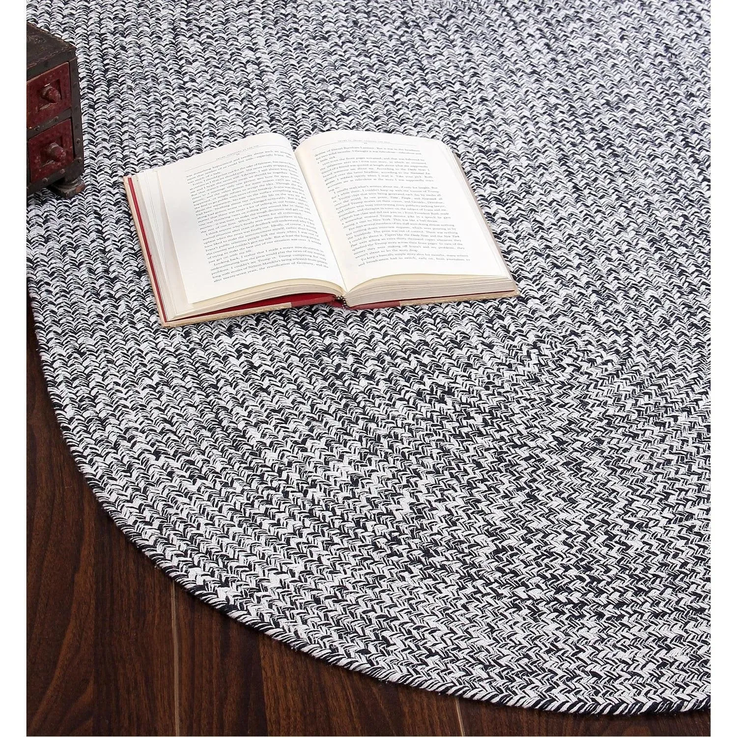 Country Farmhouse Braided Cotton Handmade Area Rug