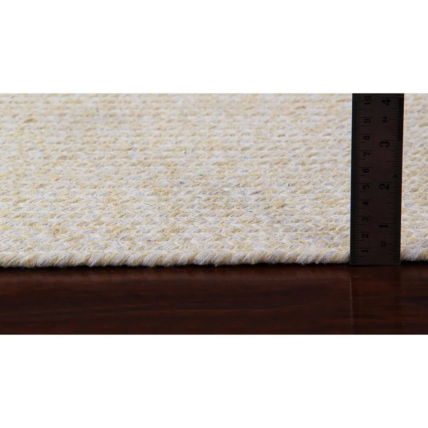 Country Farmhouse Braided Cotton Handmade Area Rug