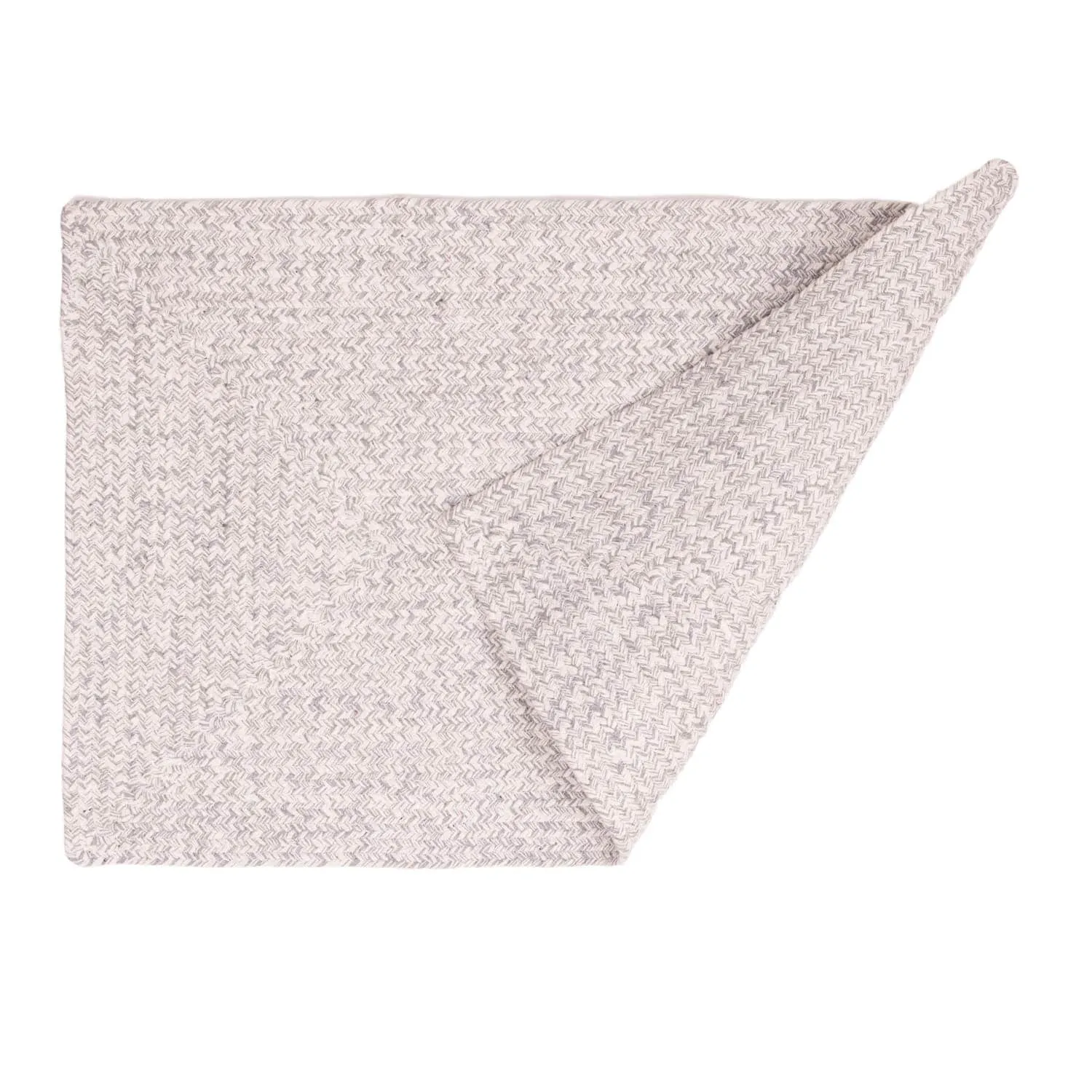 Country Farmhouse Braided Cotton Handmade Area Rug
