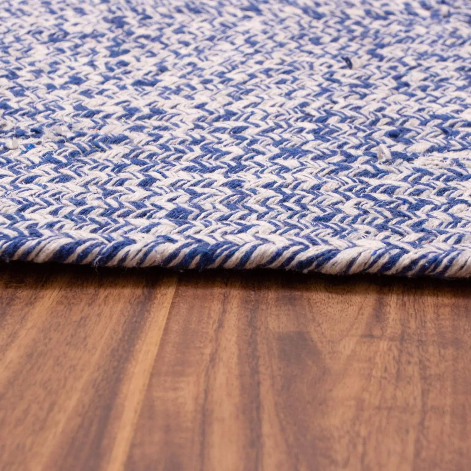 Country Farmhouse Braided Cotton Handmade Area Rug