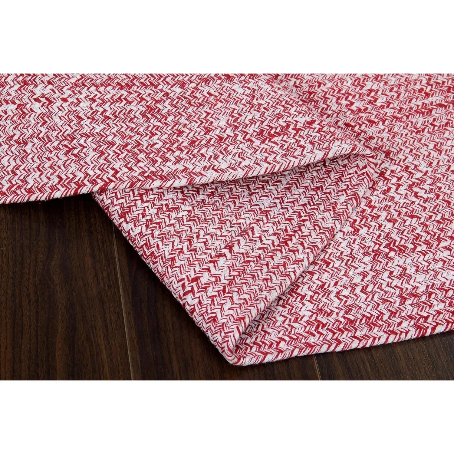 Country Farmhouse Braided Cotton Handmade Area Rug