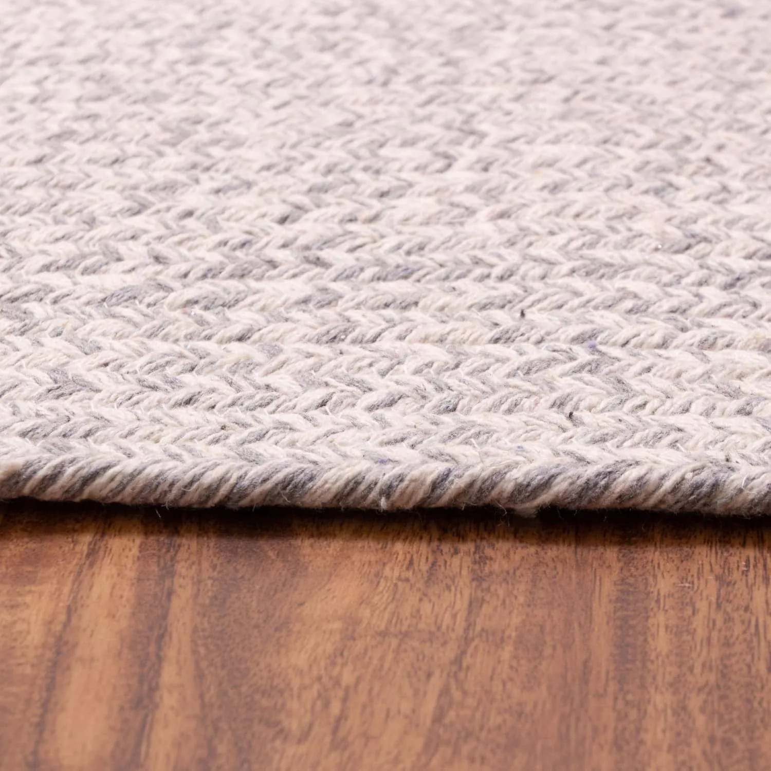 Country Farmhouse Braided Cotton Handmade Area Rug