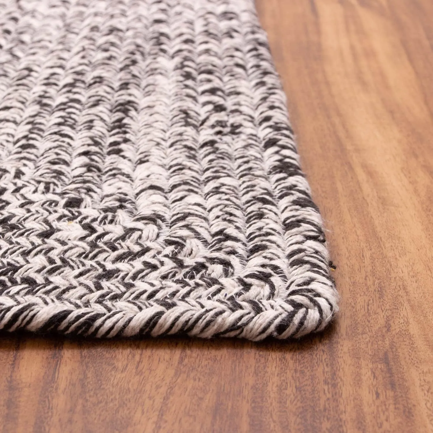 Country Farmhouse Braided Cotton Handmade Area Rug