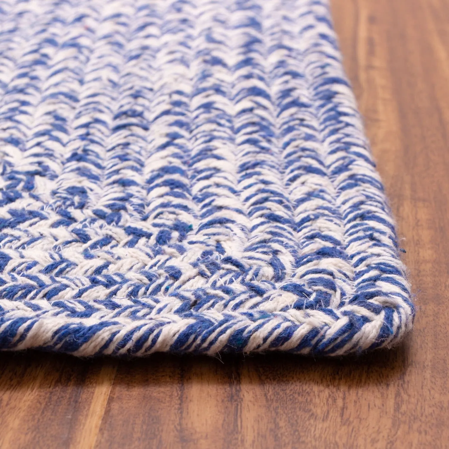 Country Farmhouse Braided Cotton Handmade Area Rug