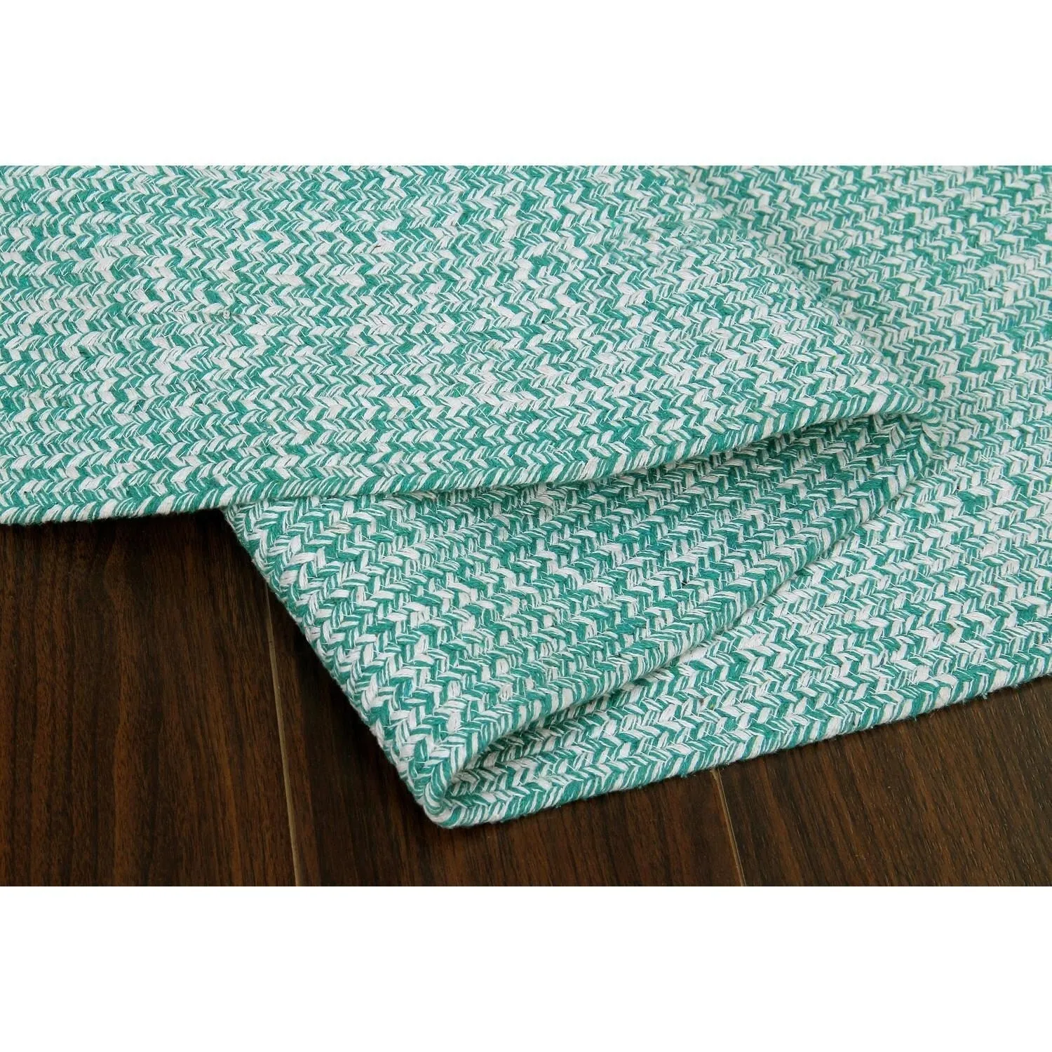 Country Farmhouse Braided Cotton Handmade Area Rug