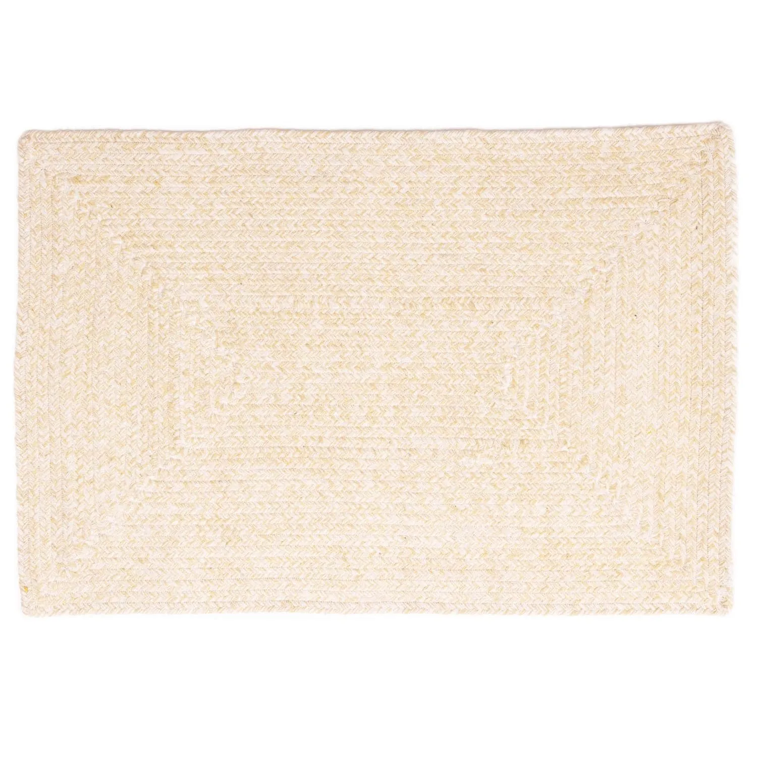 Country Farmhouse Braided Cotton Handmade Area Rug