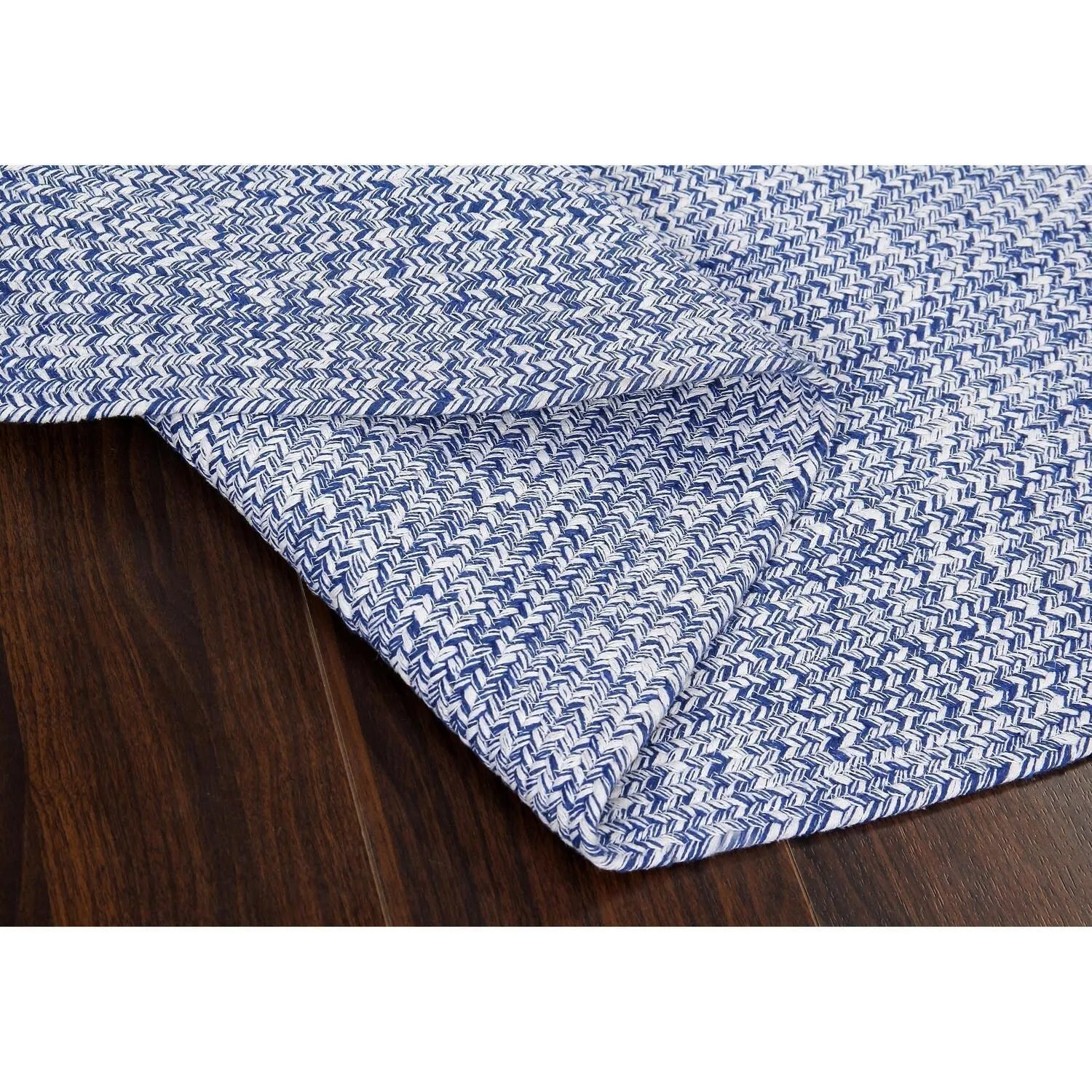 Country Farmhouse Braided Cotton Handmade Area Rug