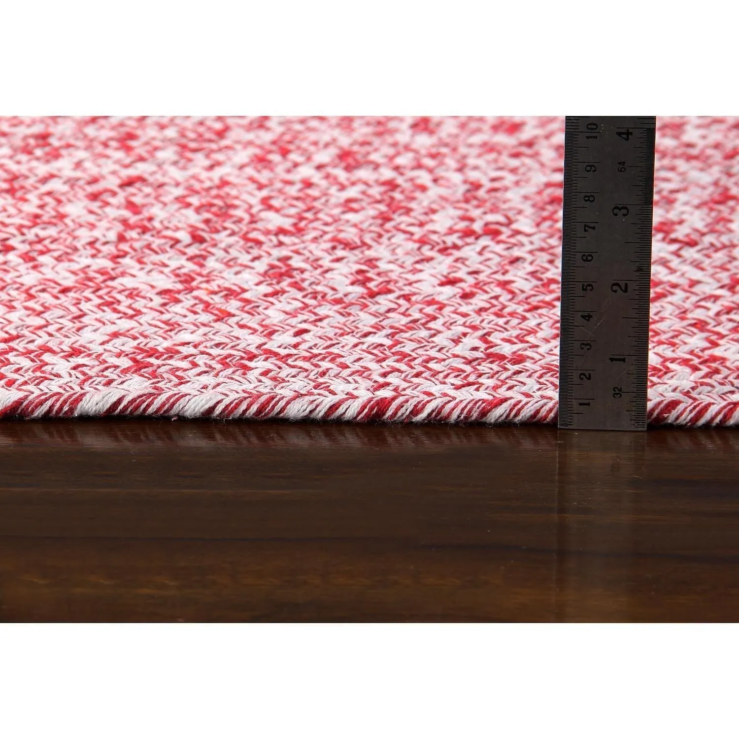 Country Farmhouse Braided Cotton Handmade Area Rug