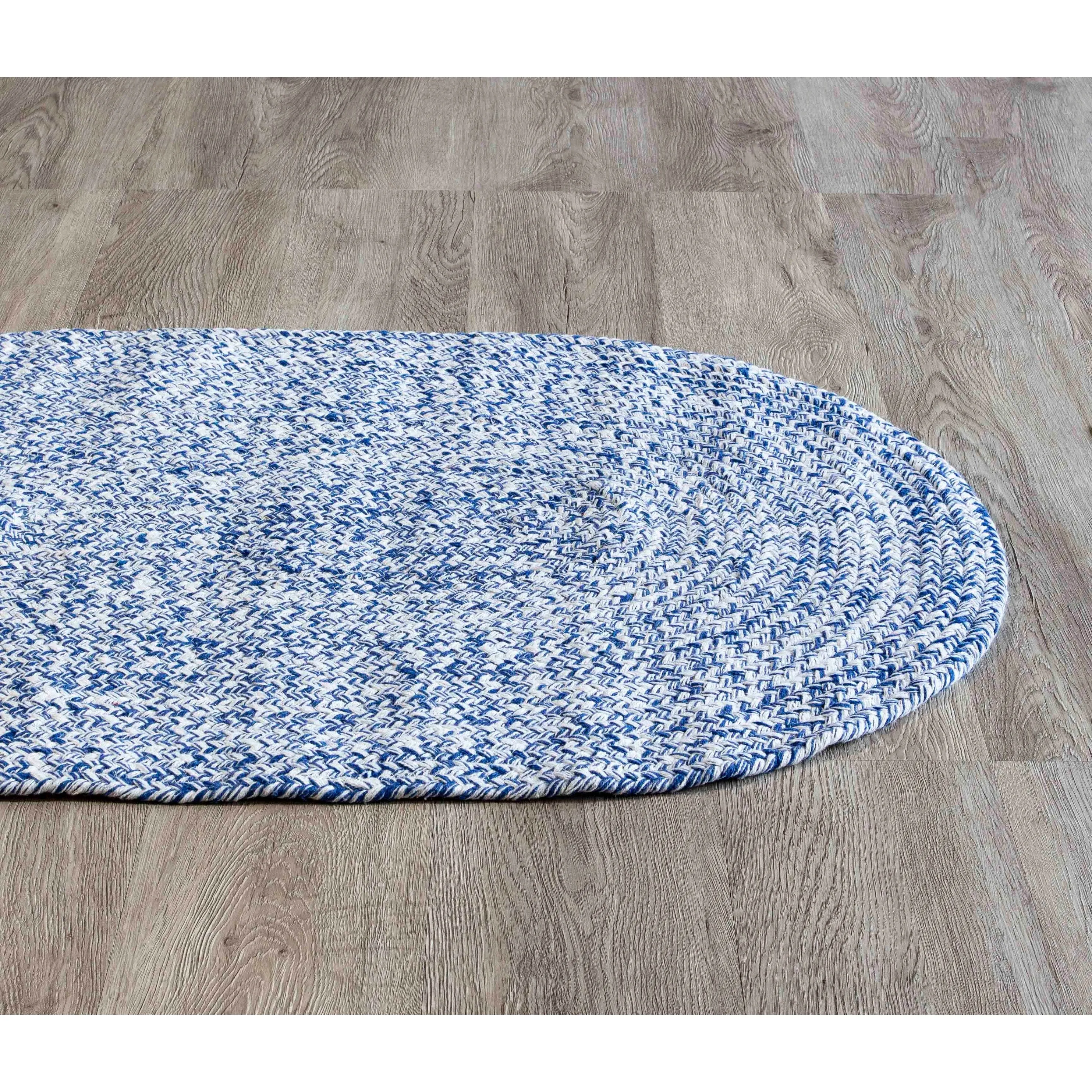 Country Farmhouse Braided Cotton Handmade Area Rug