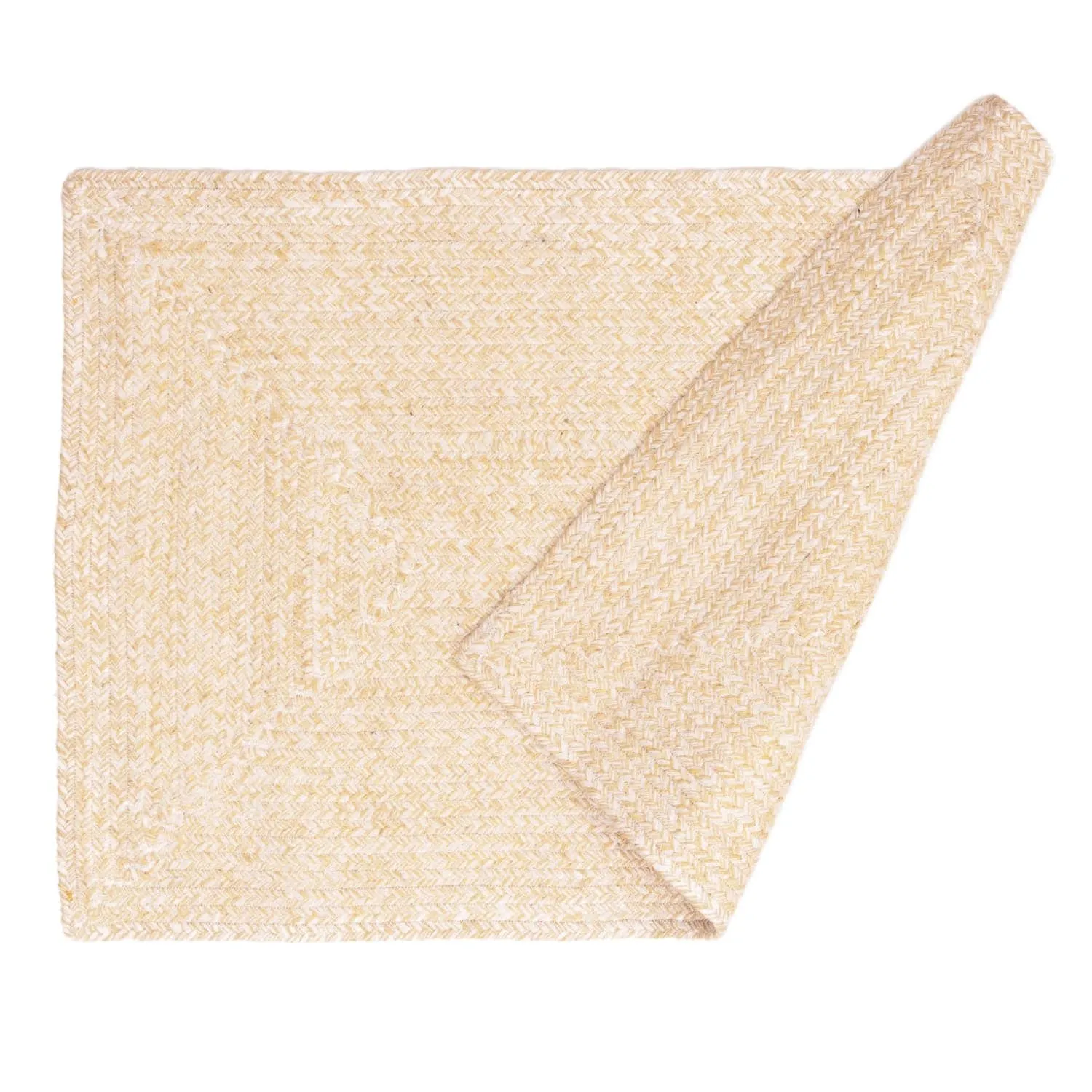 Country Farmhouse Braided Cotton Handmade Area Rug