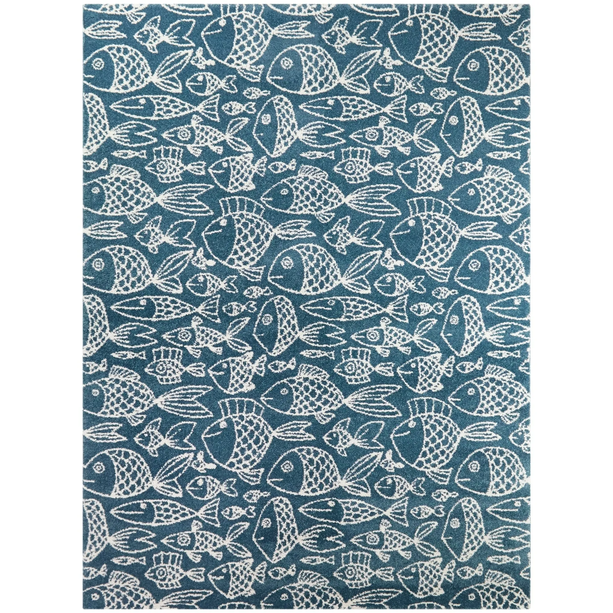 Cousteau Coastal Fish Area Rug
