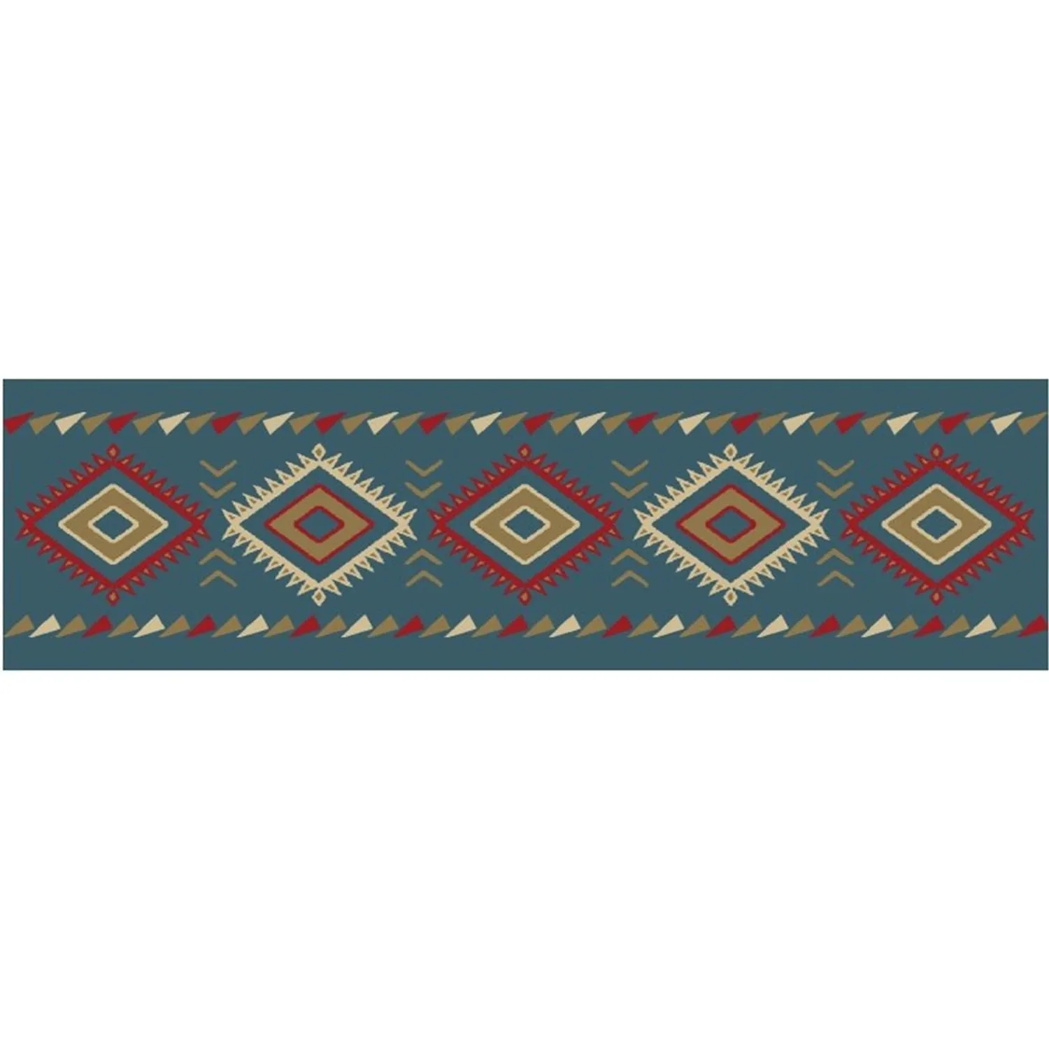 Cozy Cabin Diamonds Tread Non Skid Lodge Stair Treads 9x30