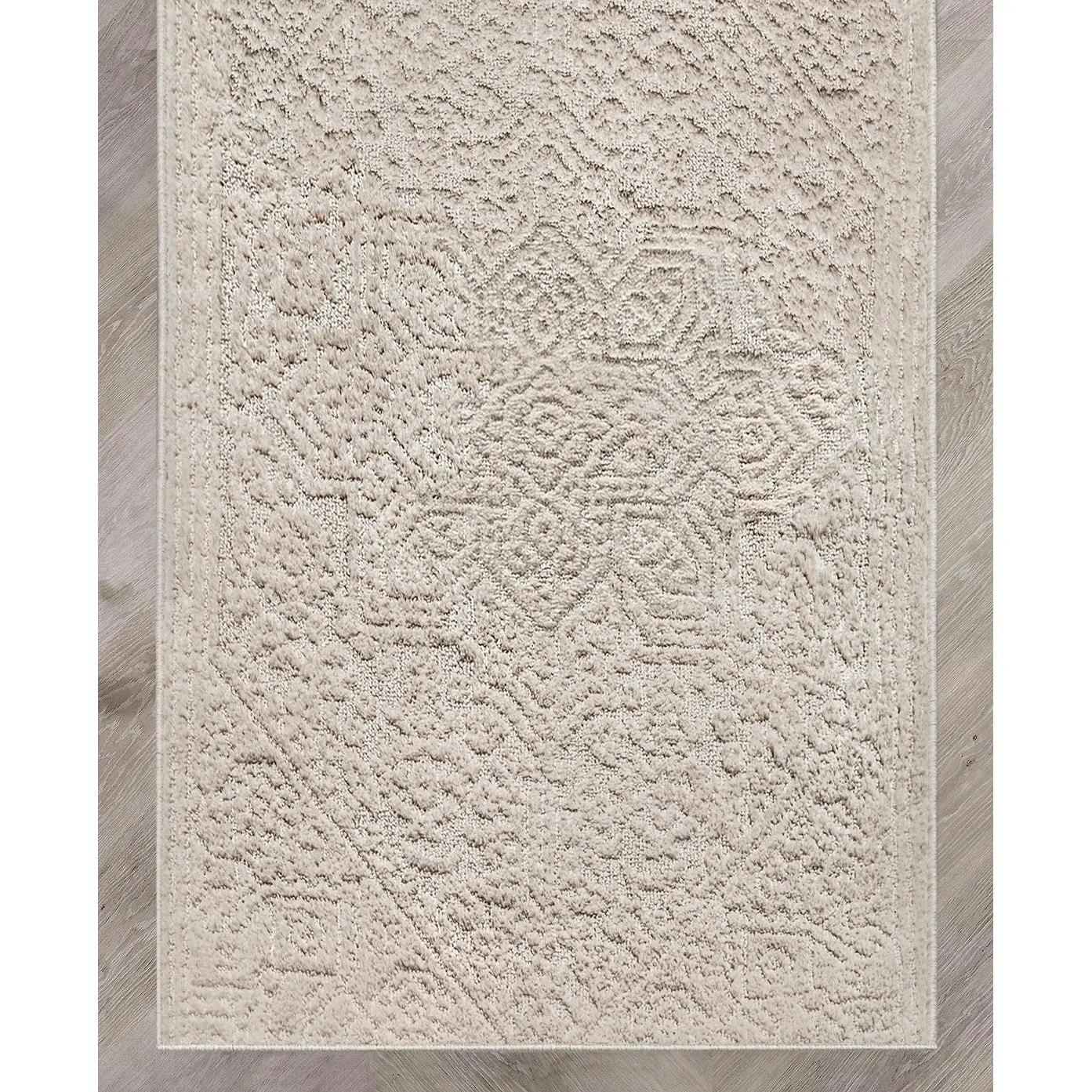 Custom Size Runner Harlow Cloud Medallion Farmhouse Soft Hallway Rug