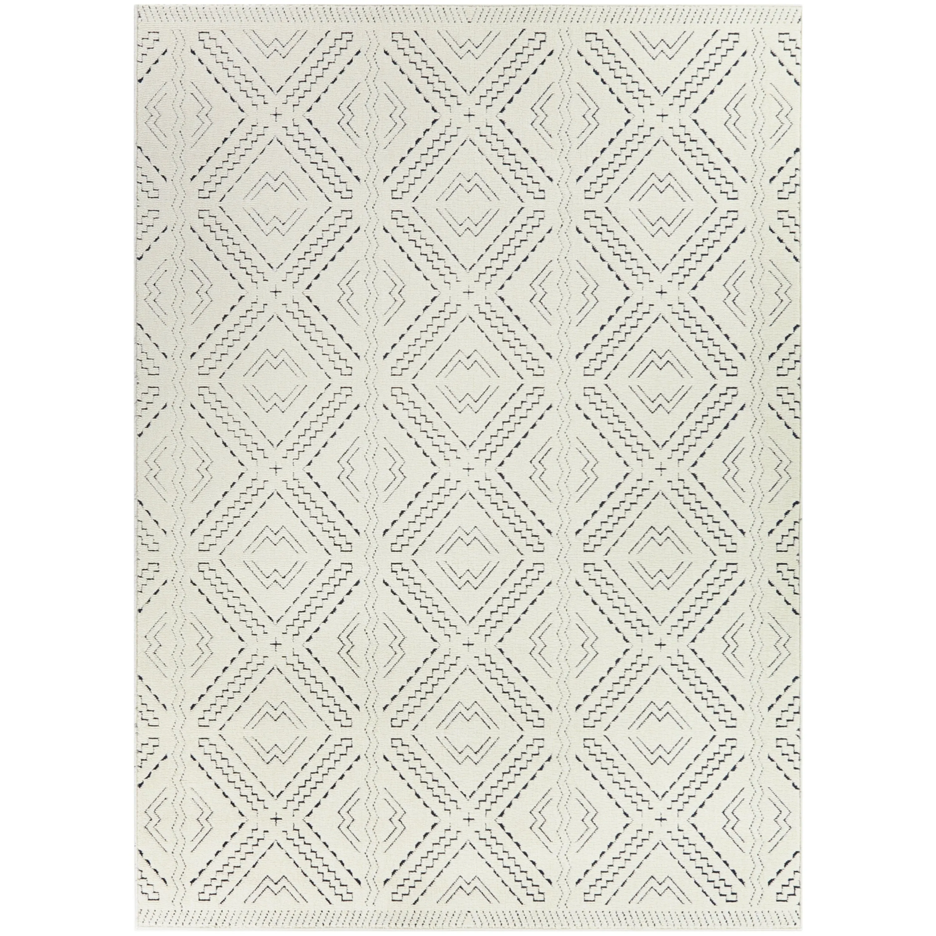 Davina Diamond Trellis Indoor/Outdoor Area Rug