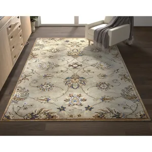 Domani Alexandria Grey Marrakesh Hand-tufted Wool Area Rug