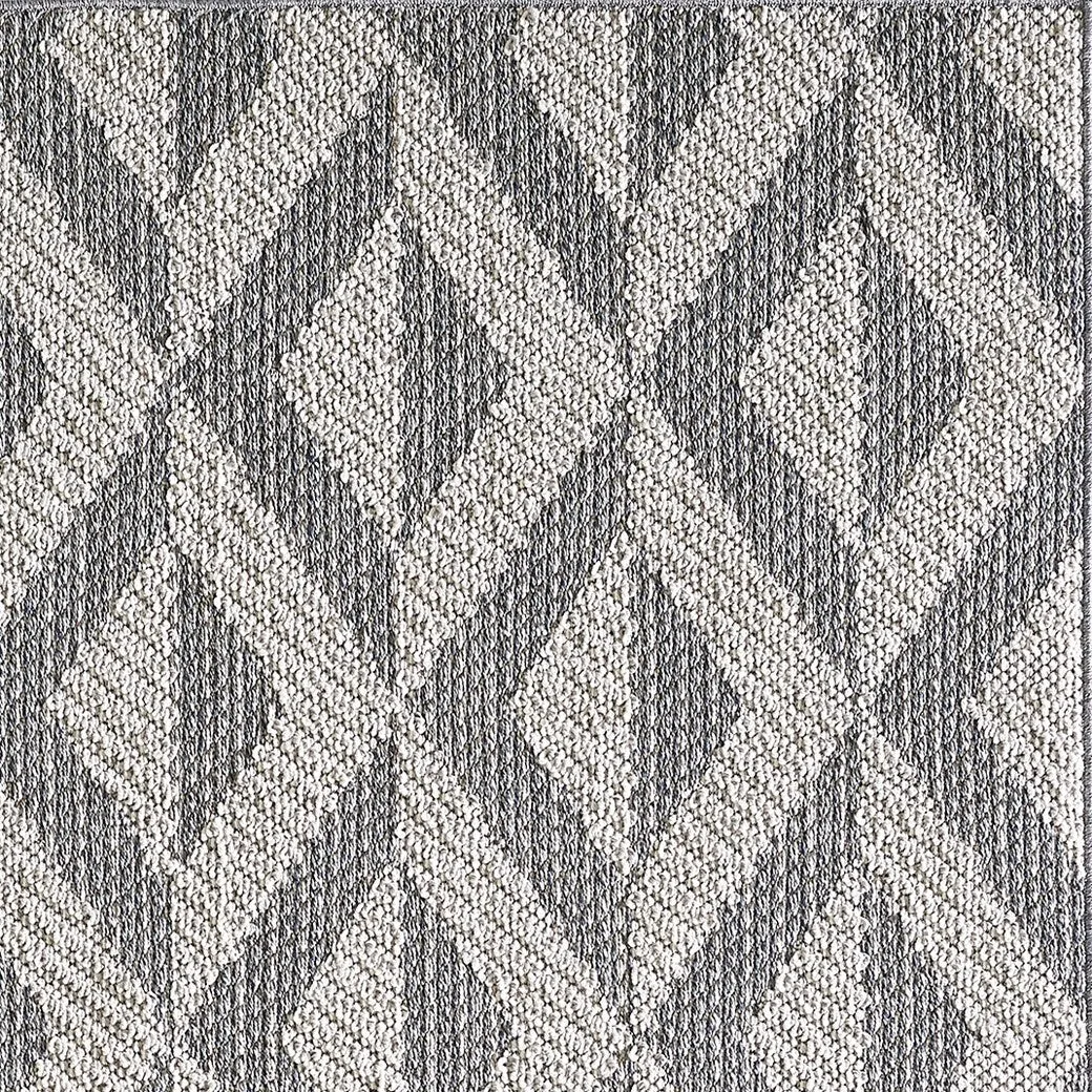 Domani Breeze Mid-Ccntury Trellis Outdoor Rug