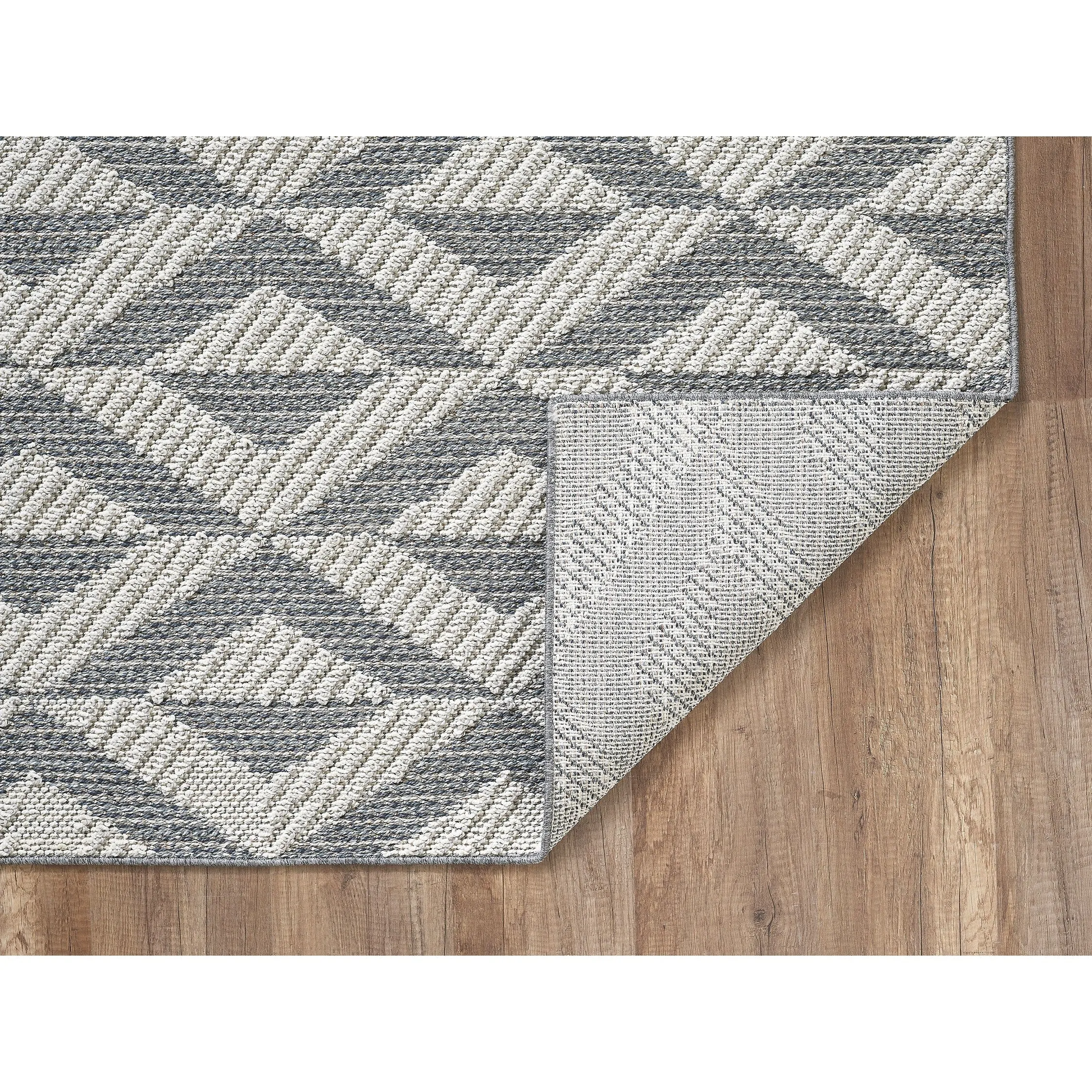 Domani Breeze Mid-Ccntury Trellis Outdoor Rug