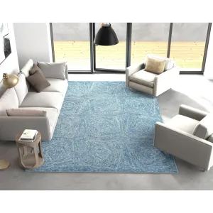 Domani Craft Geometric Wool Hand-Tufted Area Rug