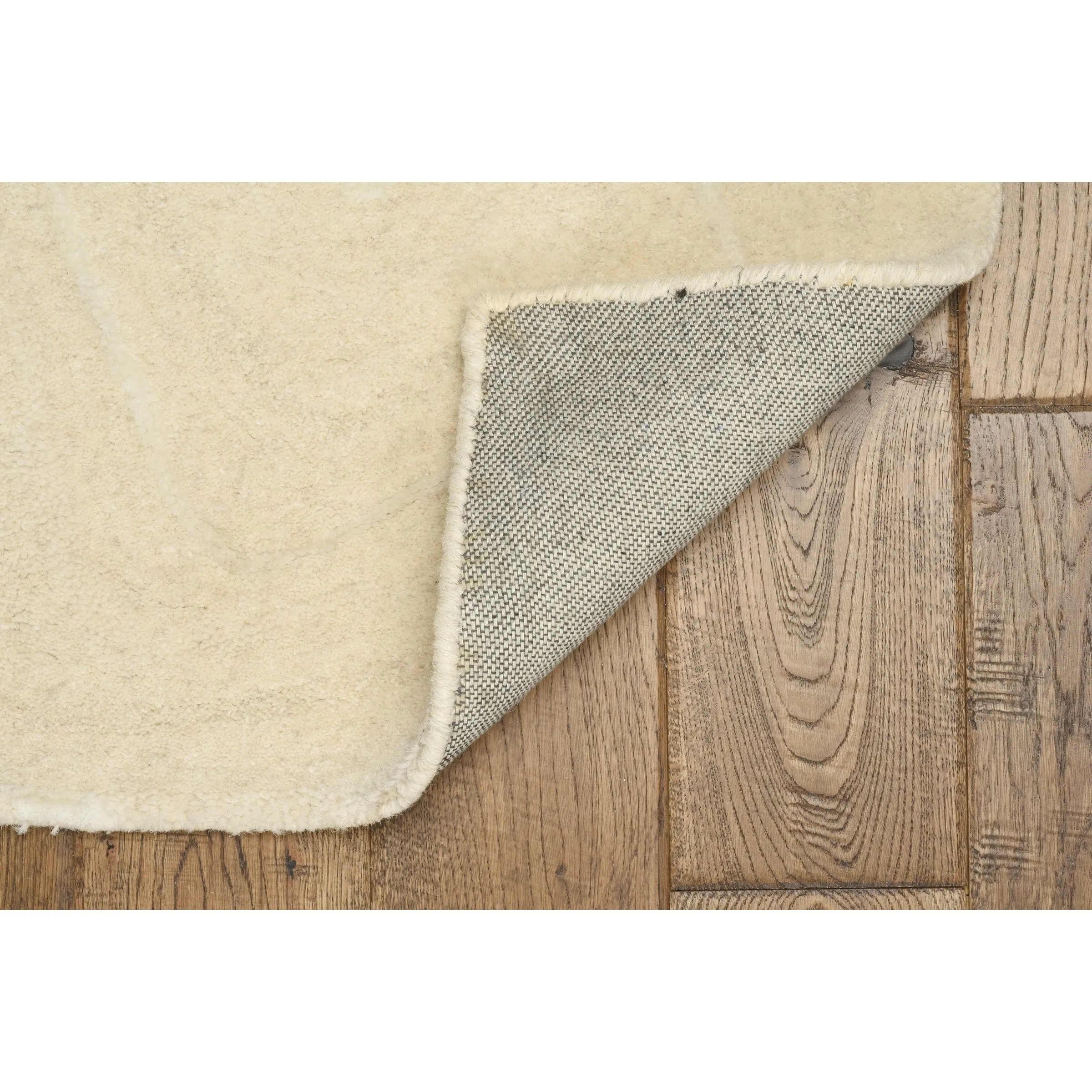 Domani Craft Geometric Wool Hand-Tufted Area Rug