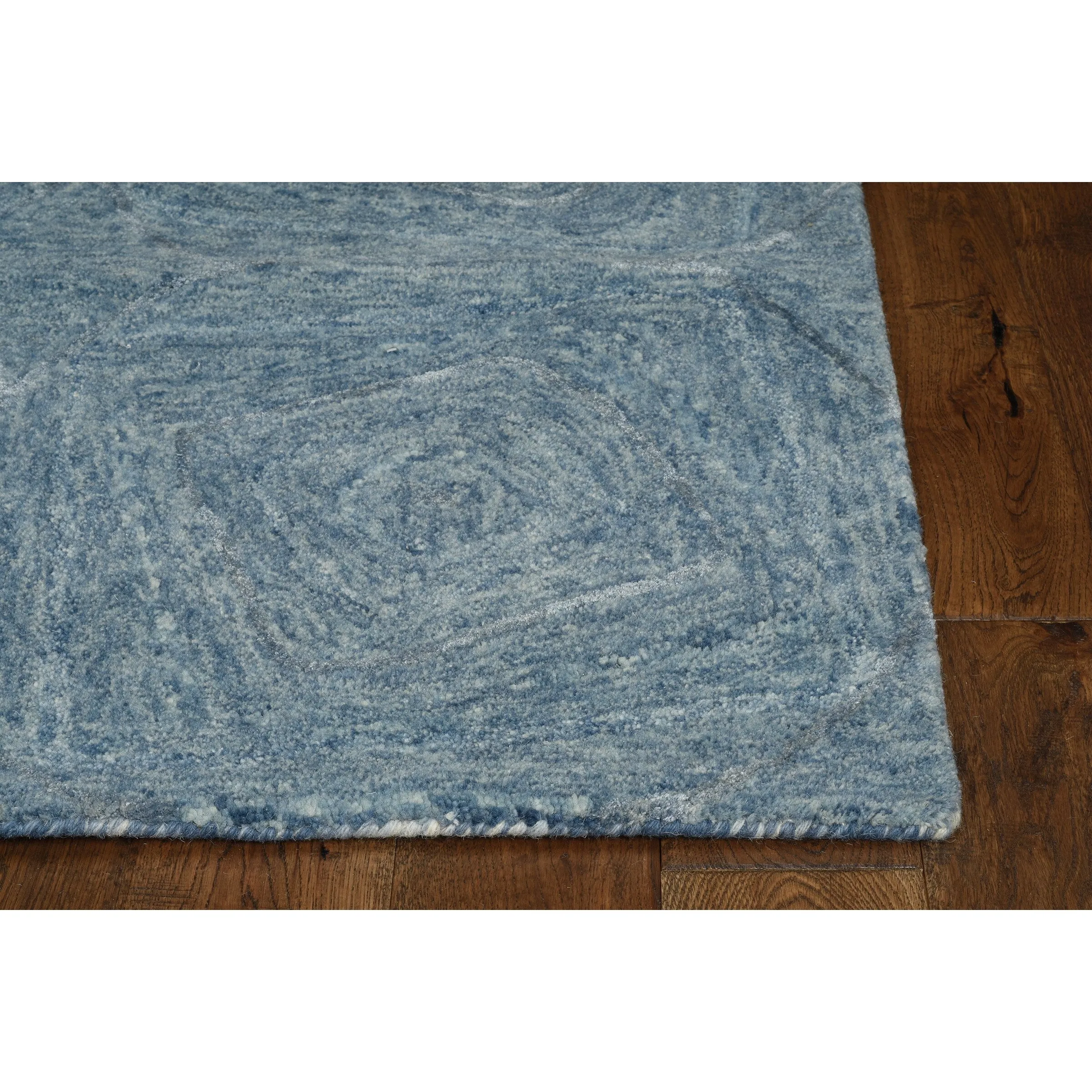 Domani Craft Geometric Wool Hand-Tufted Area Rug