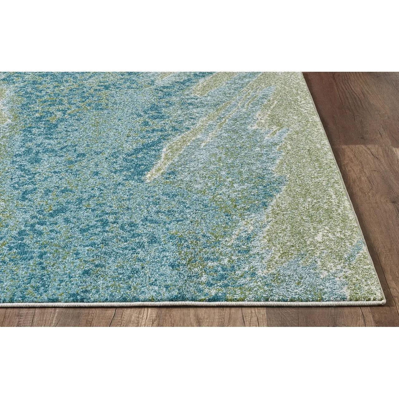 Domani Globe Distressed Landscape Rug