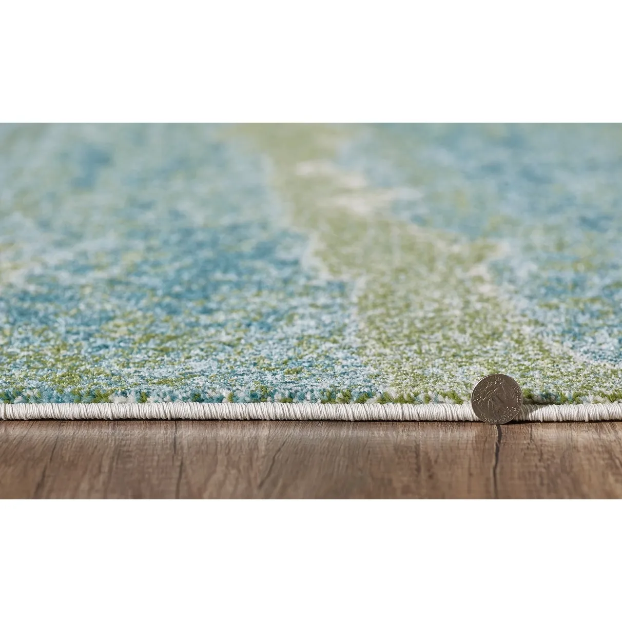 Domani Globe Distressed Landscape Rug
