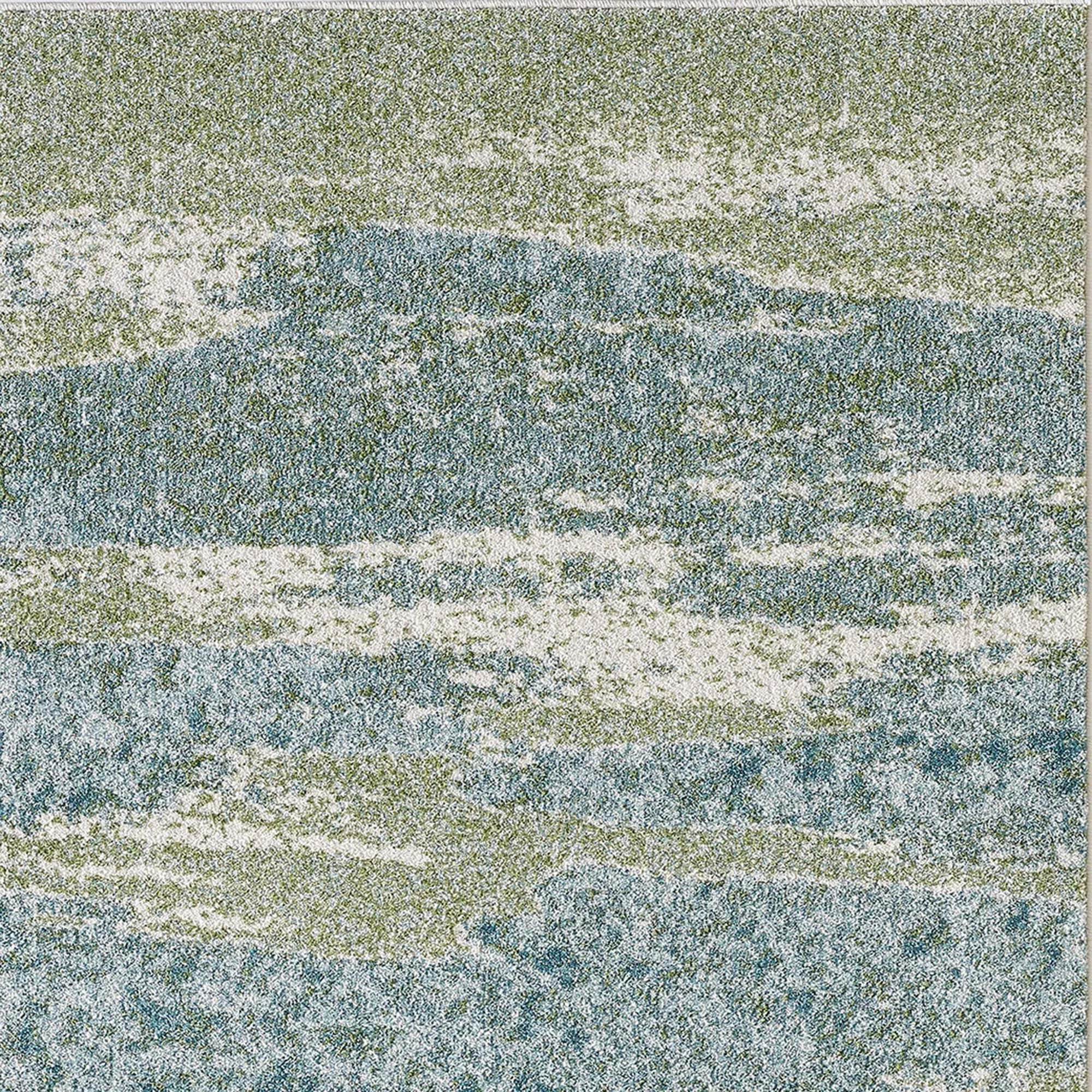 Domani Globe Distressed Landscape Rug