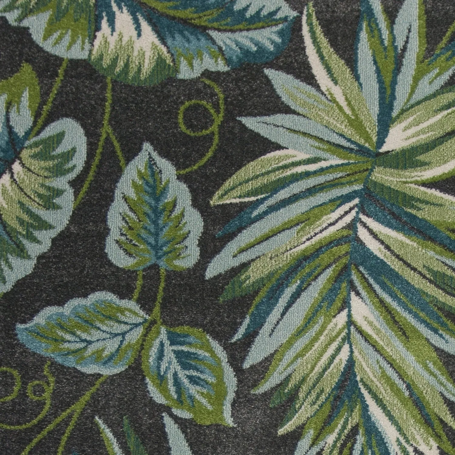 Domani Kai Grey Botanicals Area Rug
