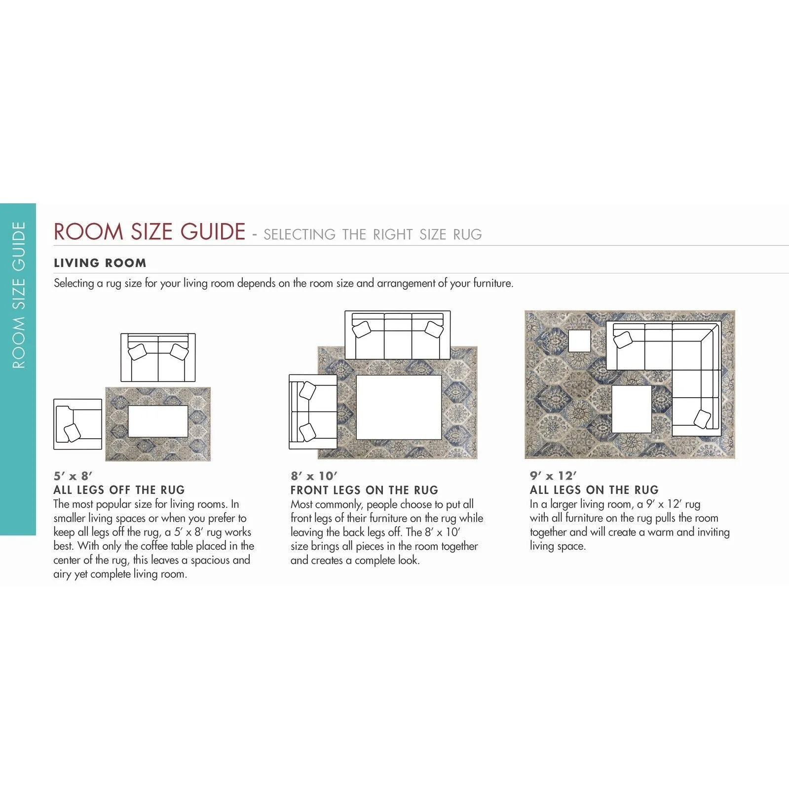 Domani Ridge Modern Mosaic Area Rug