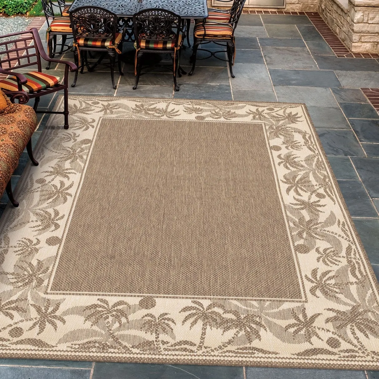 Dream Decor Rugs Pergola Sanctuary Indoor Outdoor Area Rug