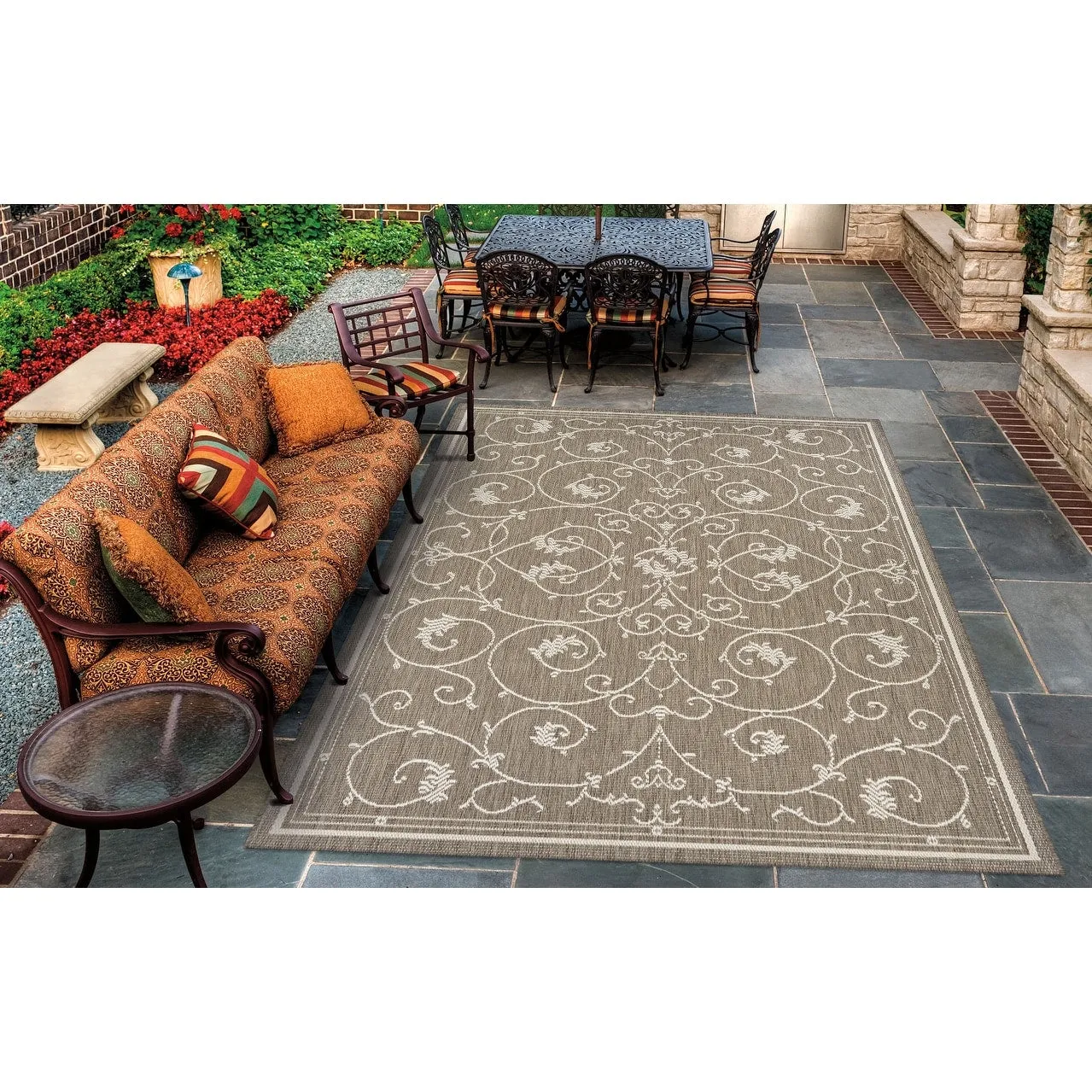 Dream Decor Rugs Pergola Savannah Indoor Outdoor Area Rug