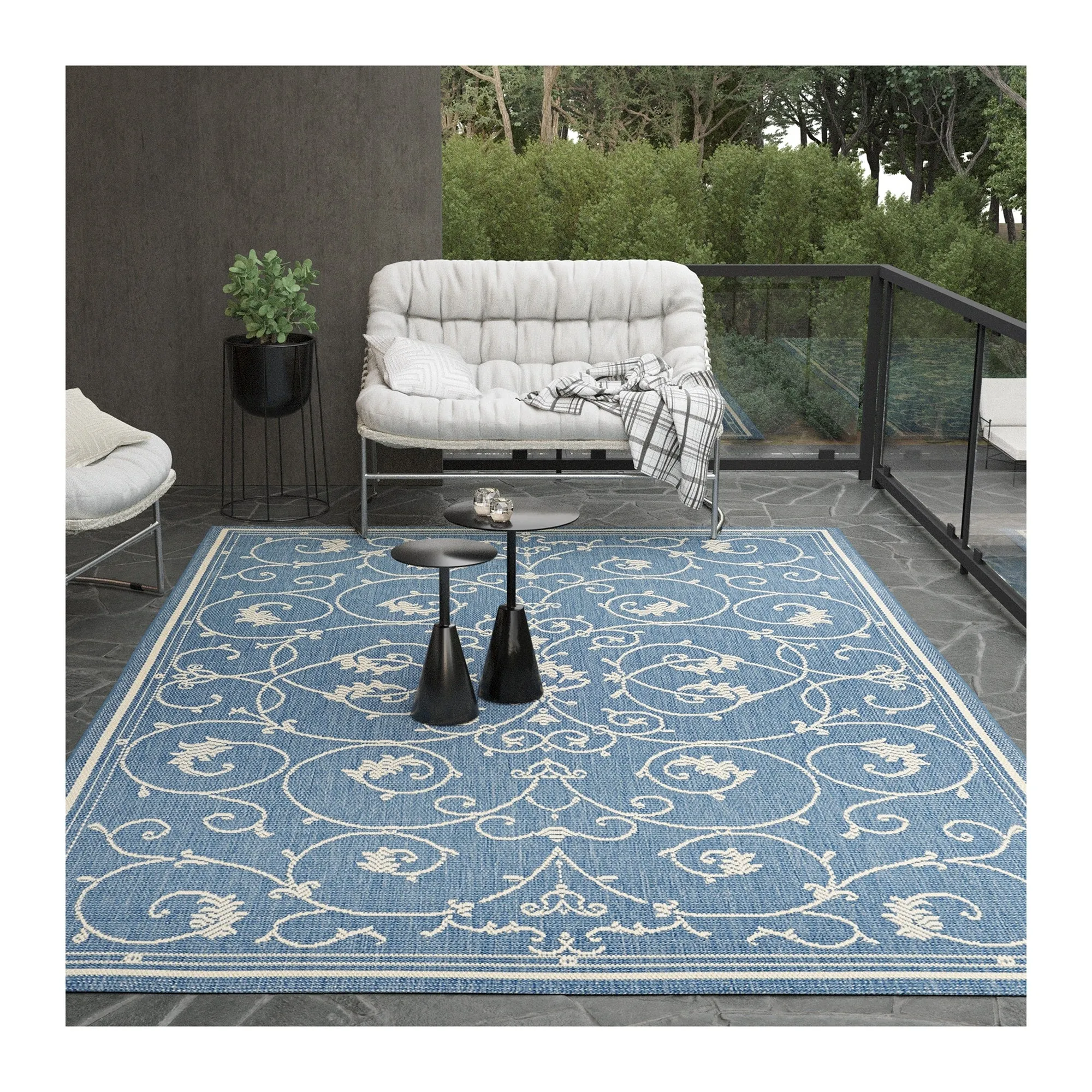 Dream Decor Rugs Pergola Savannah Indoor Outdoor Area Rug