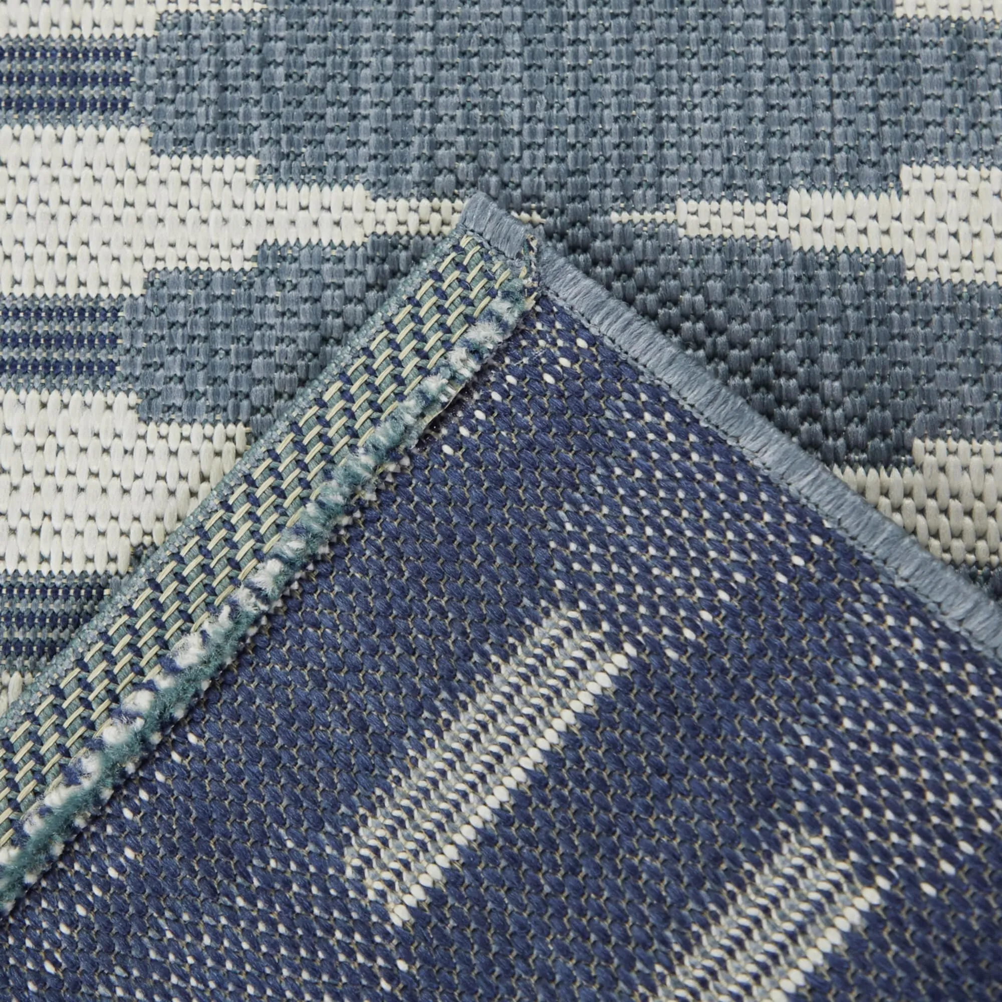 Durant Geometric Stripe Indoor/Outdoor Area Rug