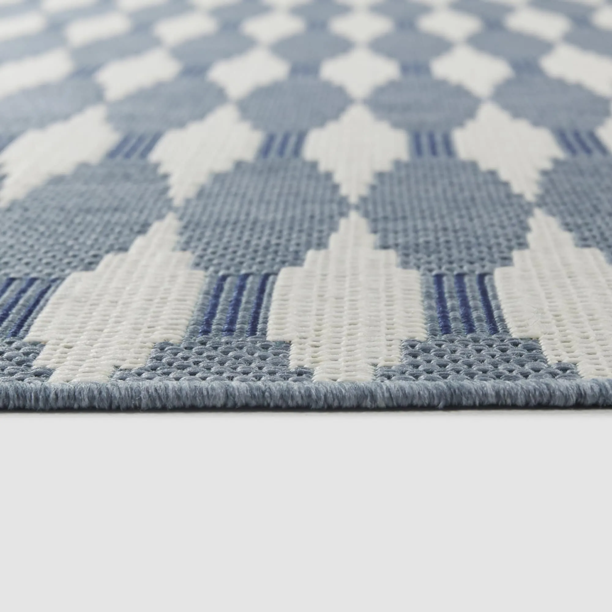Durant Geometric Stripe Indoor/Outdoor Area Rug