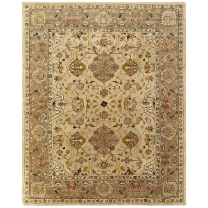 Empire Beige/Brown Hand-tufted Area Rug