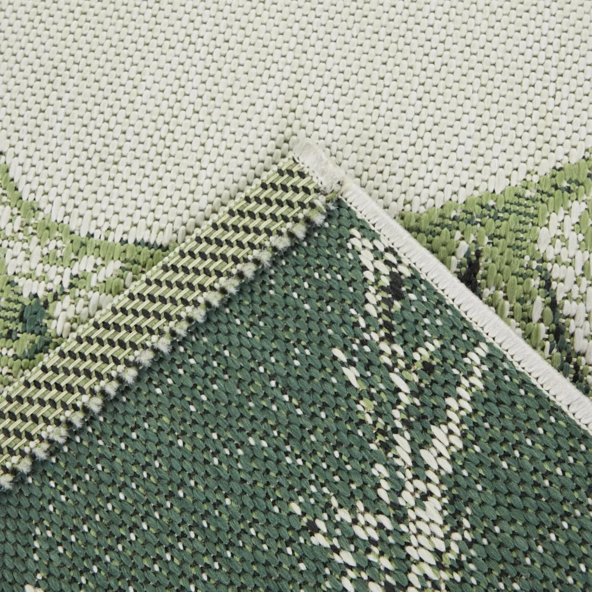 Estrin Tropical Leaf Indoor/Outdoor Area Rug