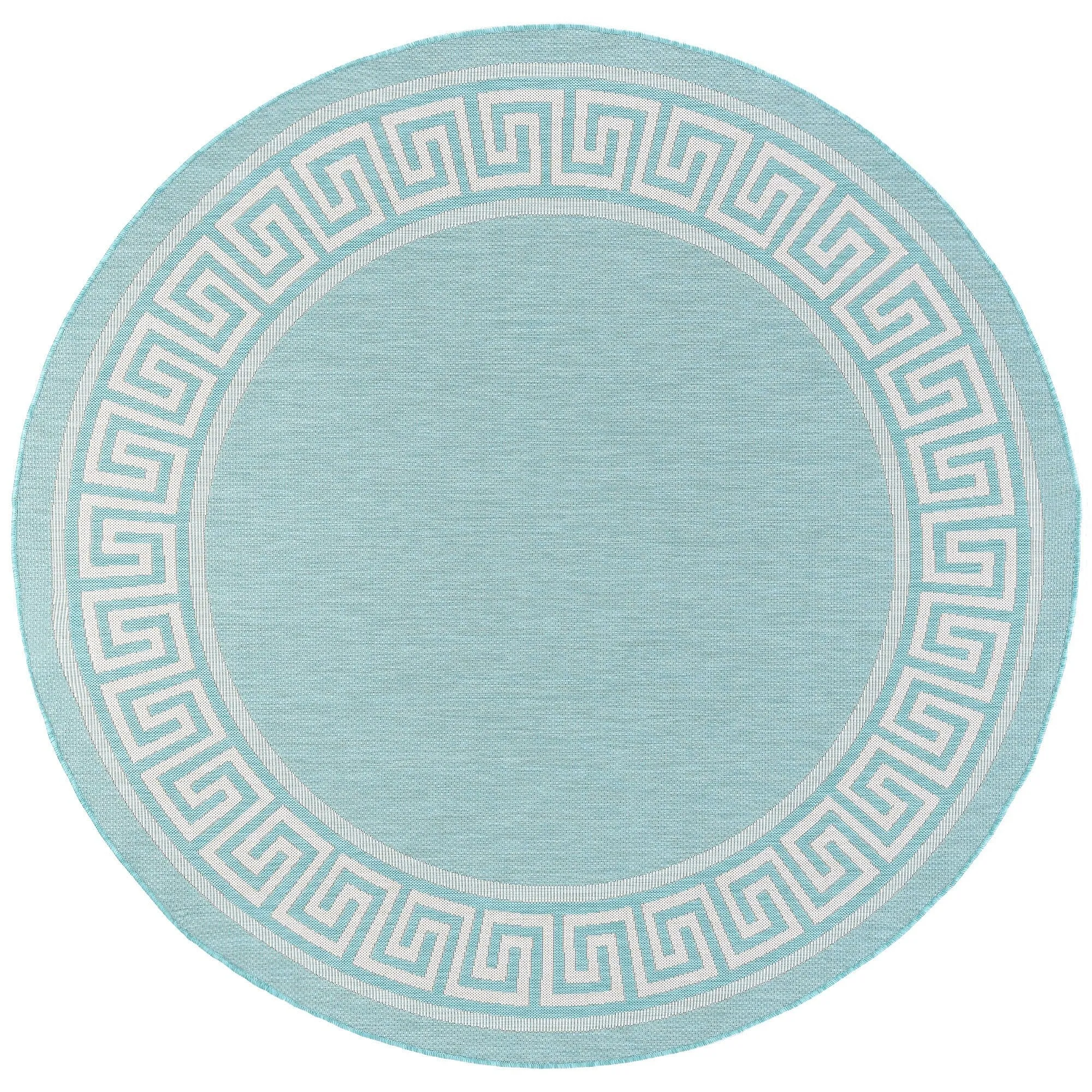Exo Coastal Border Indoor/Outdoor Area Rug