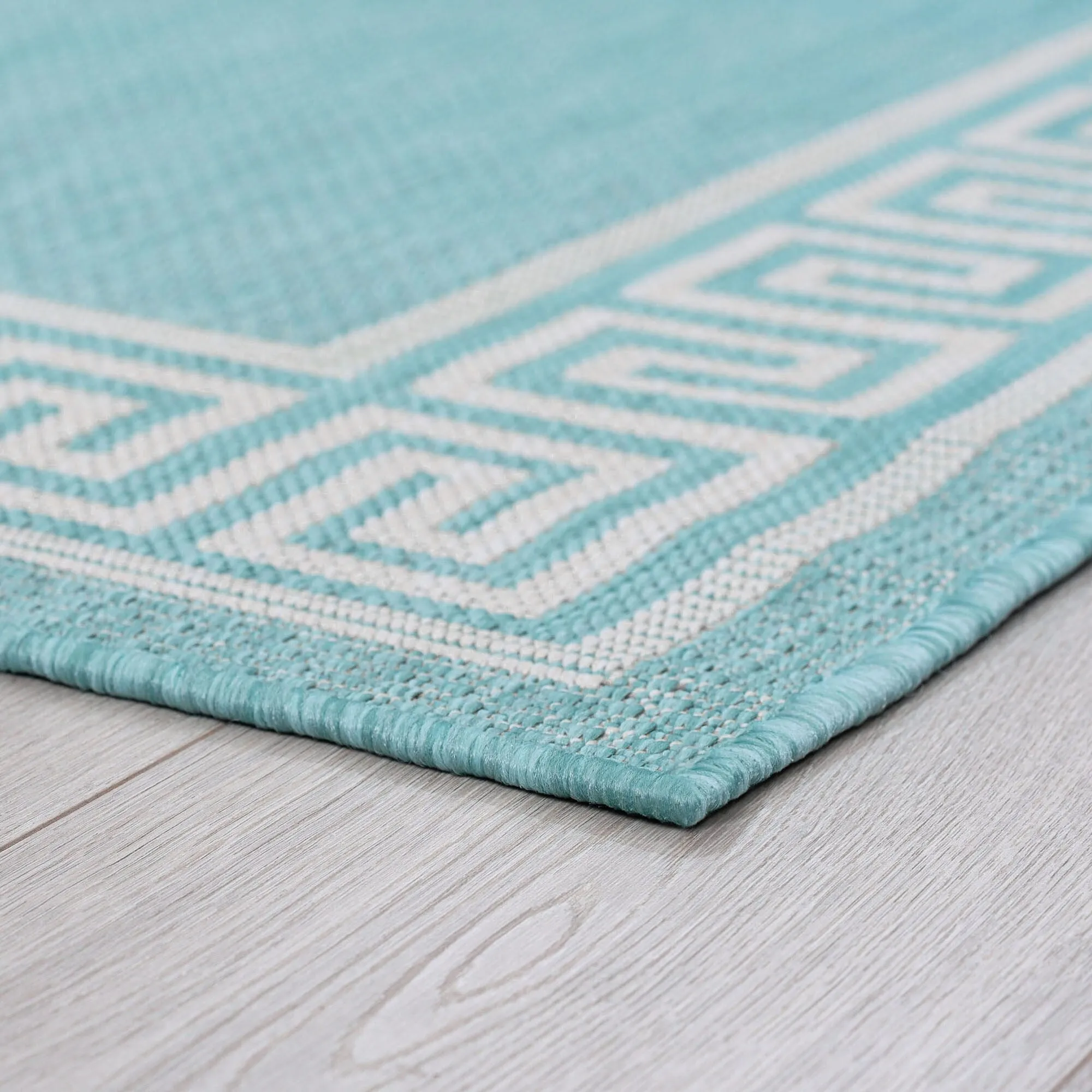 Exo Coastal Border Indoor/Outdoor Area Rug