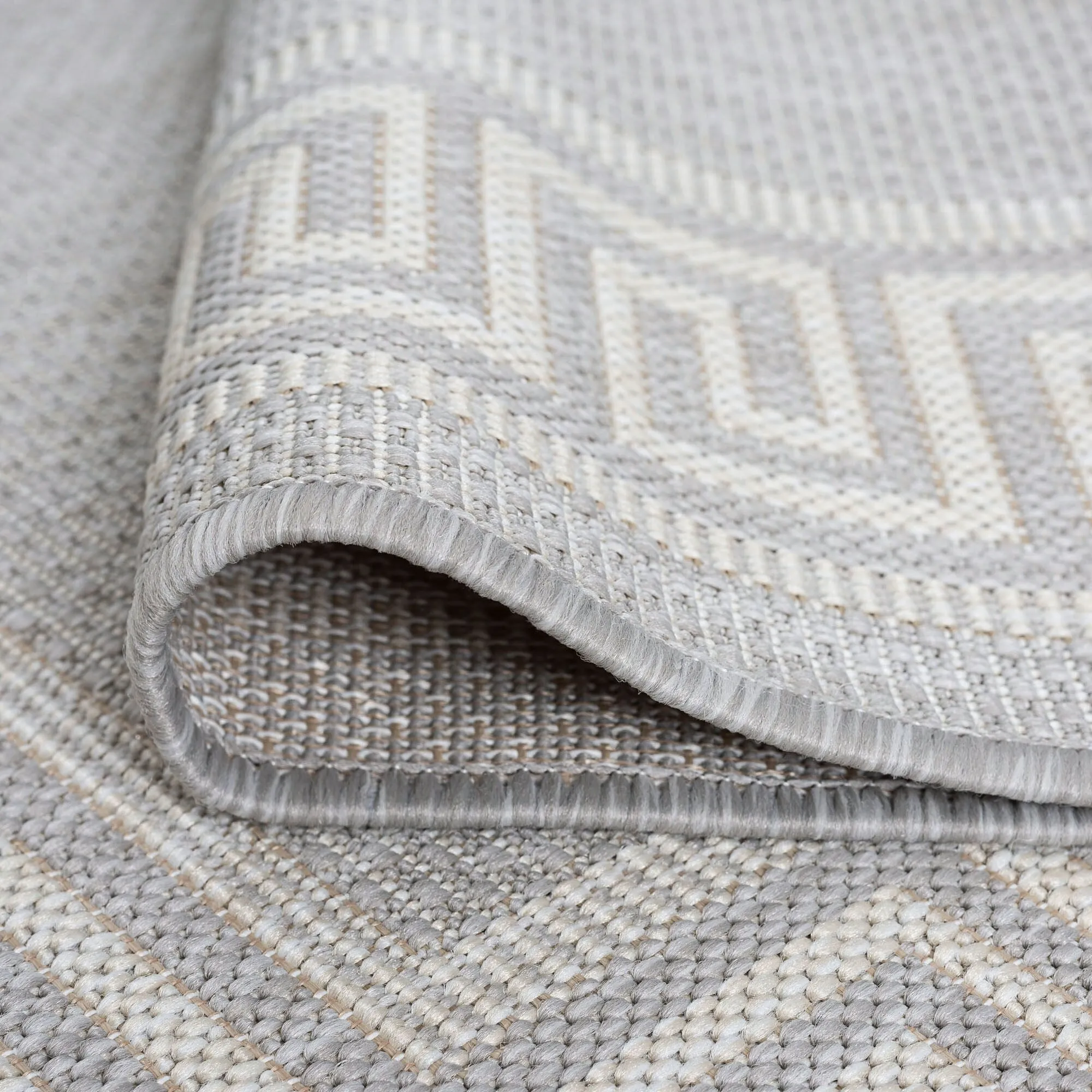 Exo Coastal Border Indoor/Outdoor Area Rug