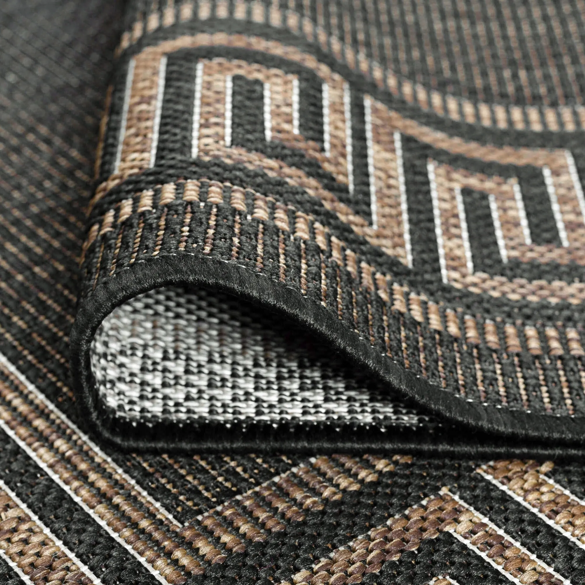 Exo Coastal Border Indoor/Outdoor Area Rug