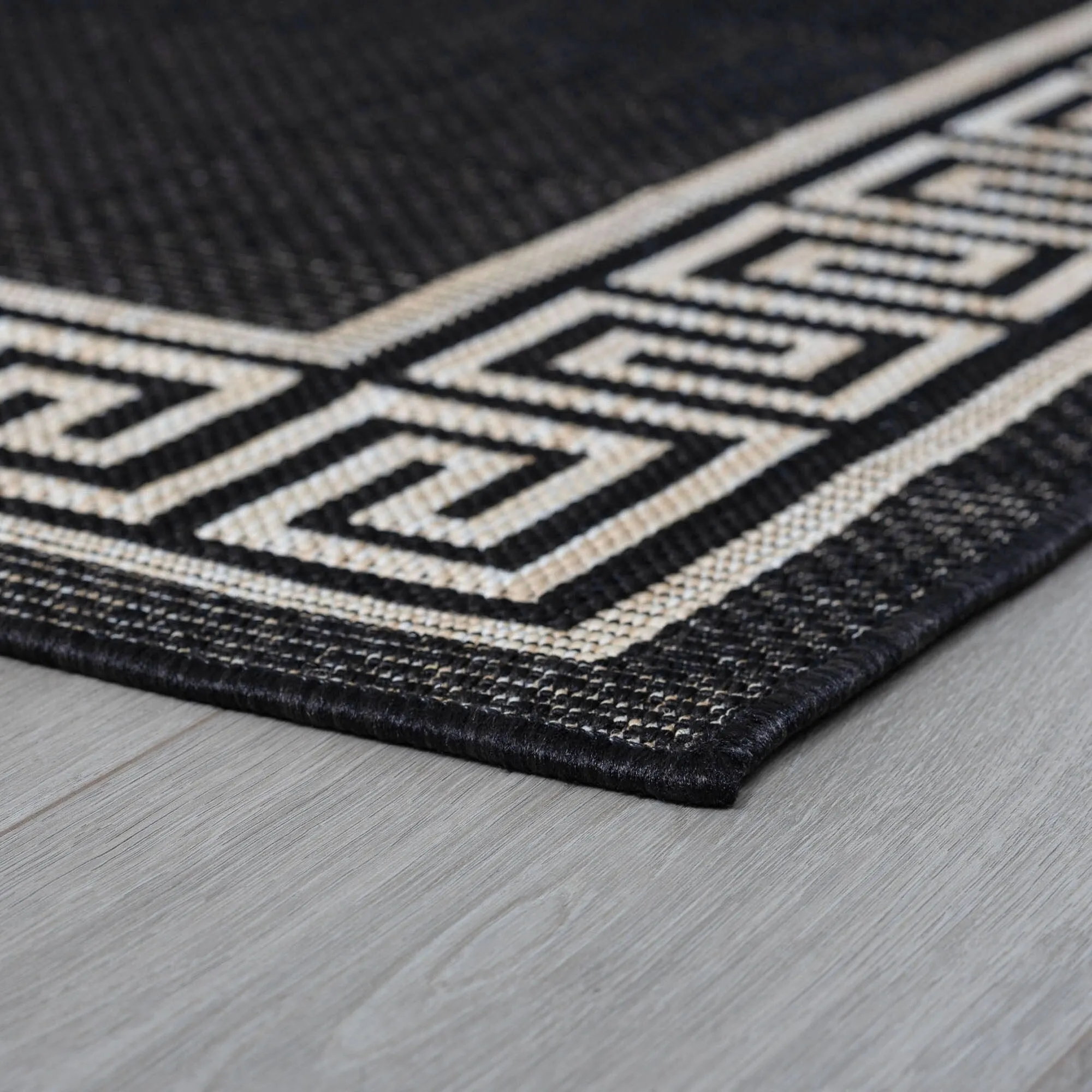 Exo Coastal Border Indoor/Outdoor Area Rug