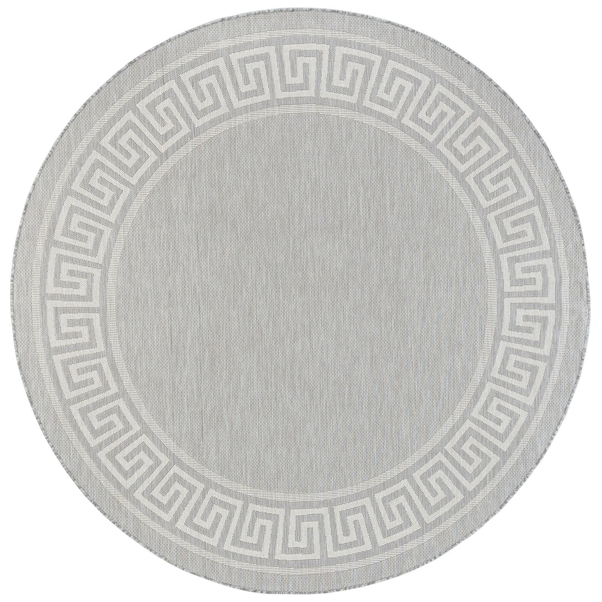 Exo Coastal Border Indoor/Outdoor Area Rug