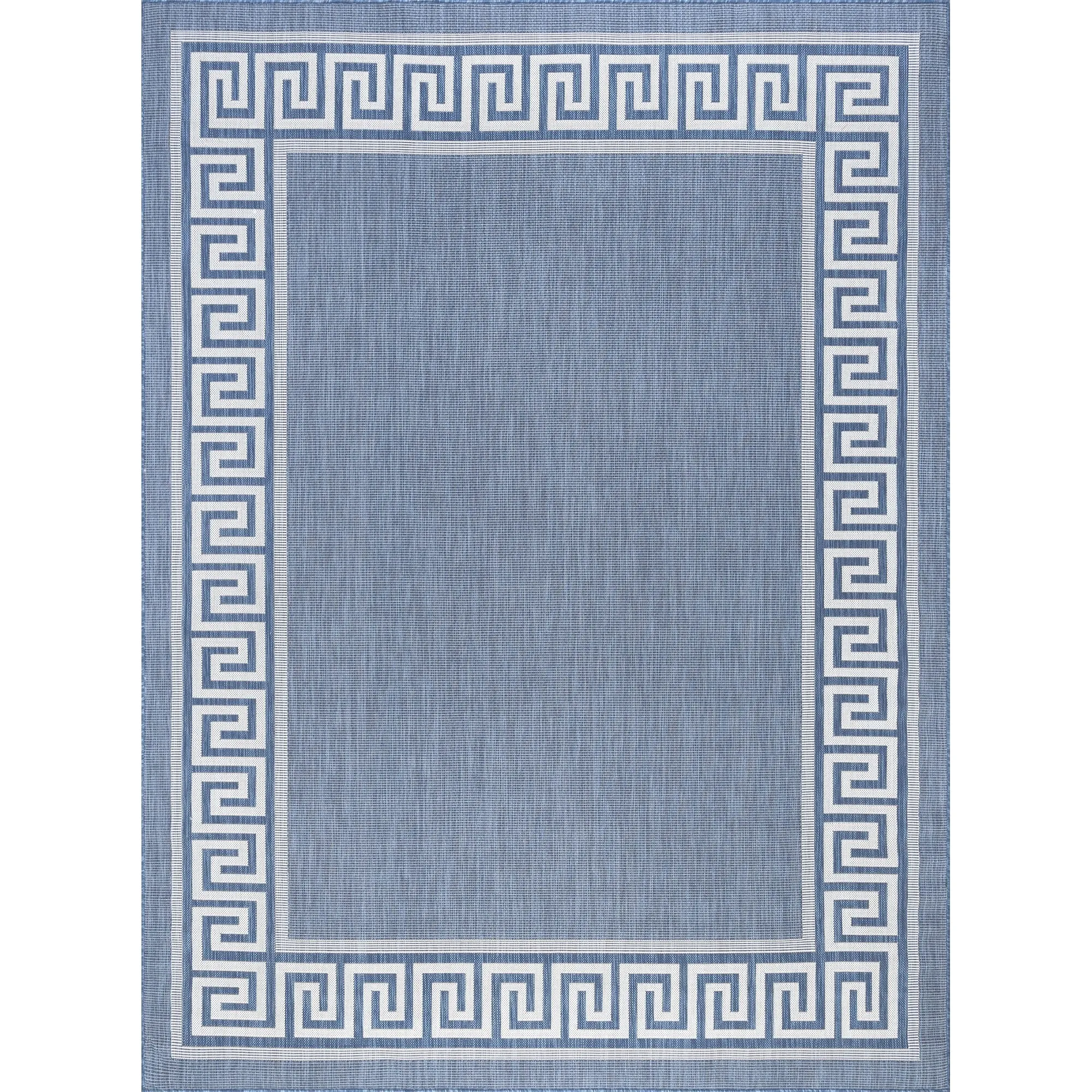 Exo Coastal Border Indoor/Outdoor Area Rug