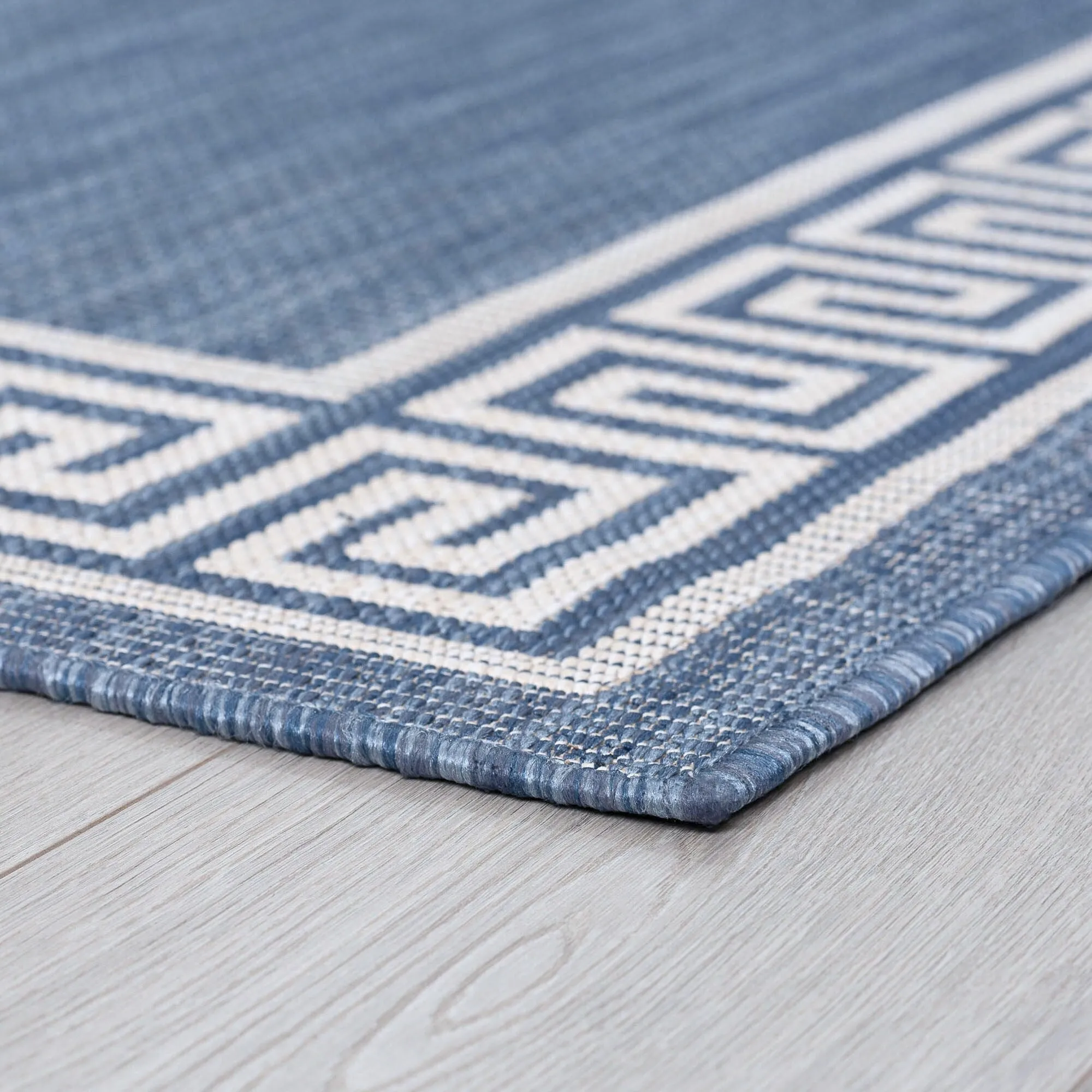 Exo Coastal Border Indoor/Outdoor Area Rug